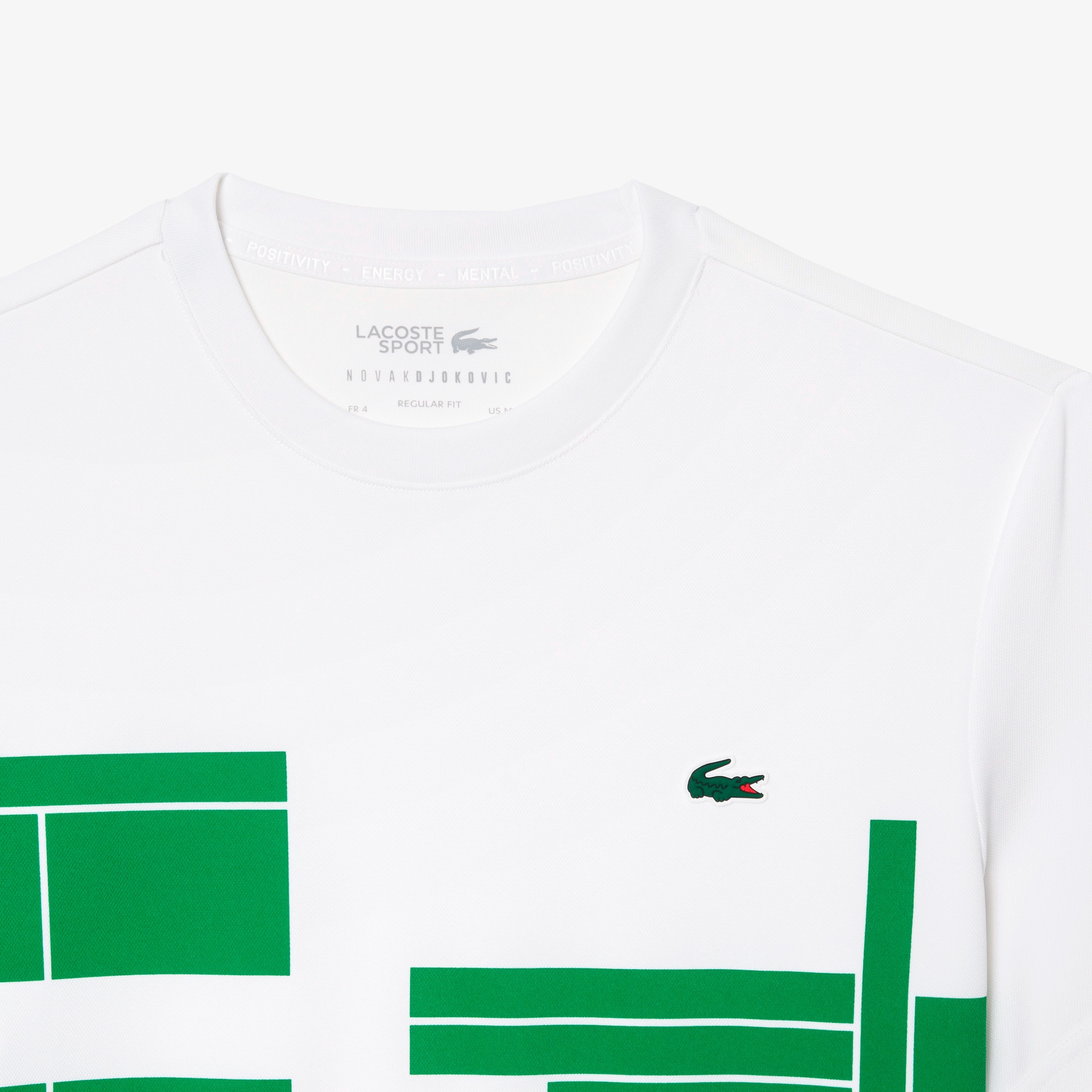 『ノバク・ジョコビッチ』コートプリントウルトラドライTシャツ