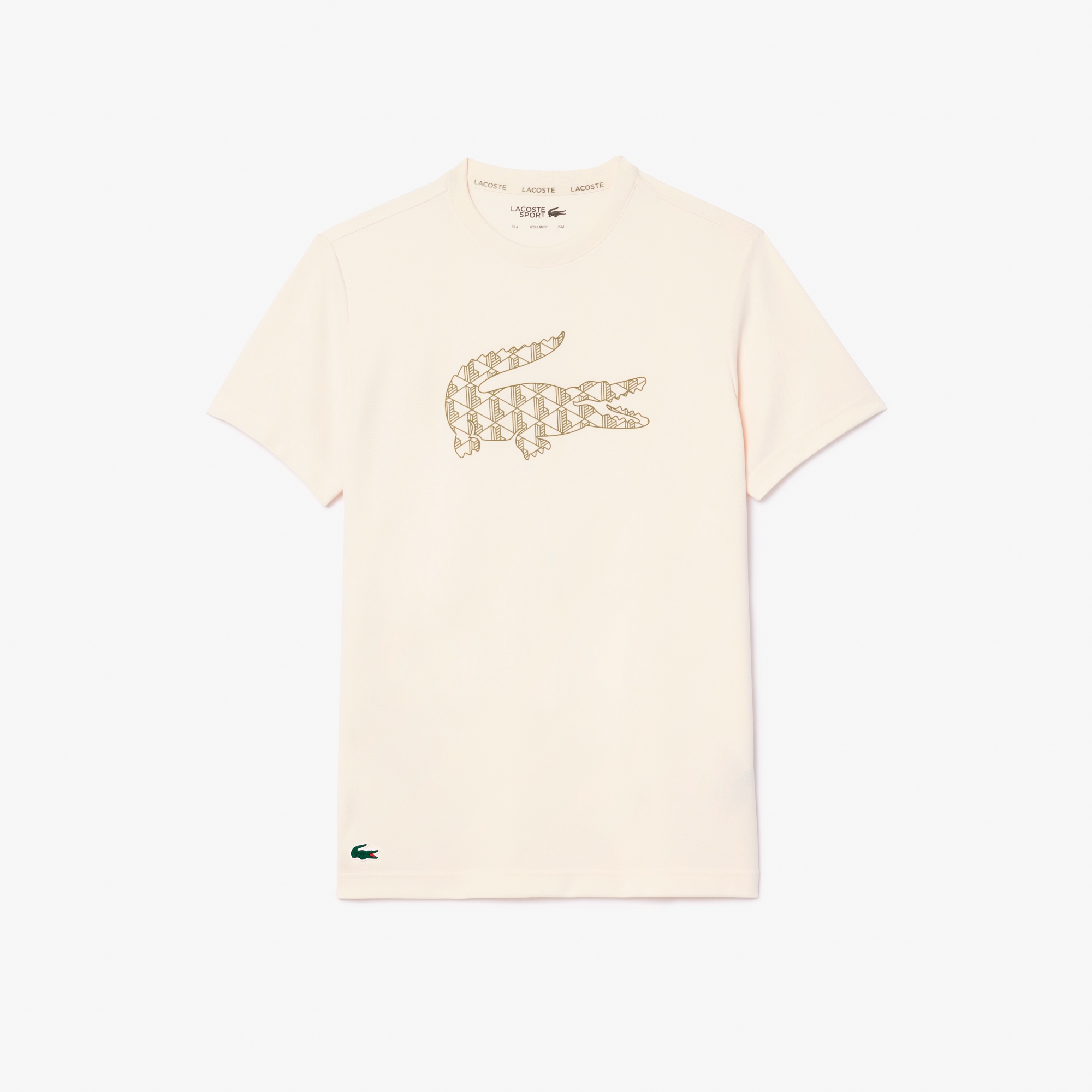 モノグラムワニロゴウルトラドライ鹿の子Tシャツ