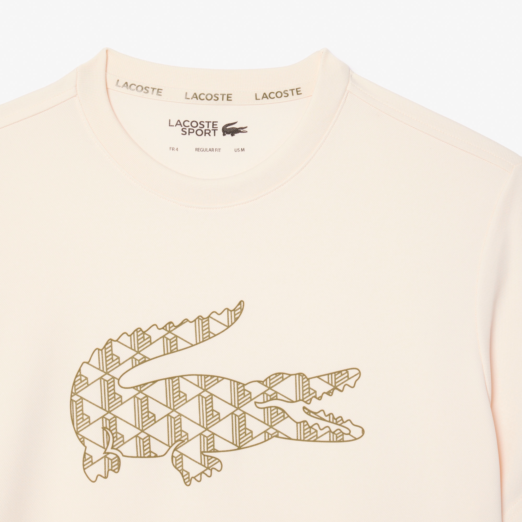 モノグラムワニロゴウルトラドライ鹿の子Tシャツ