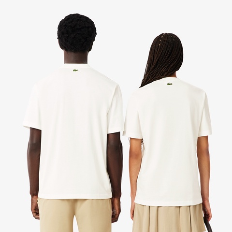 スモールパリロゴクルーネックTシャツ