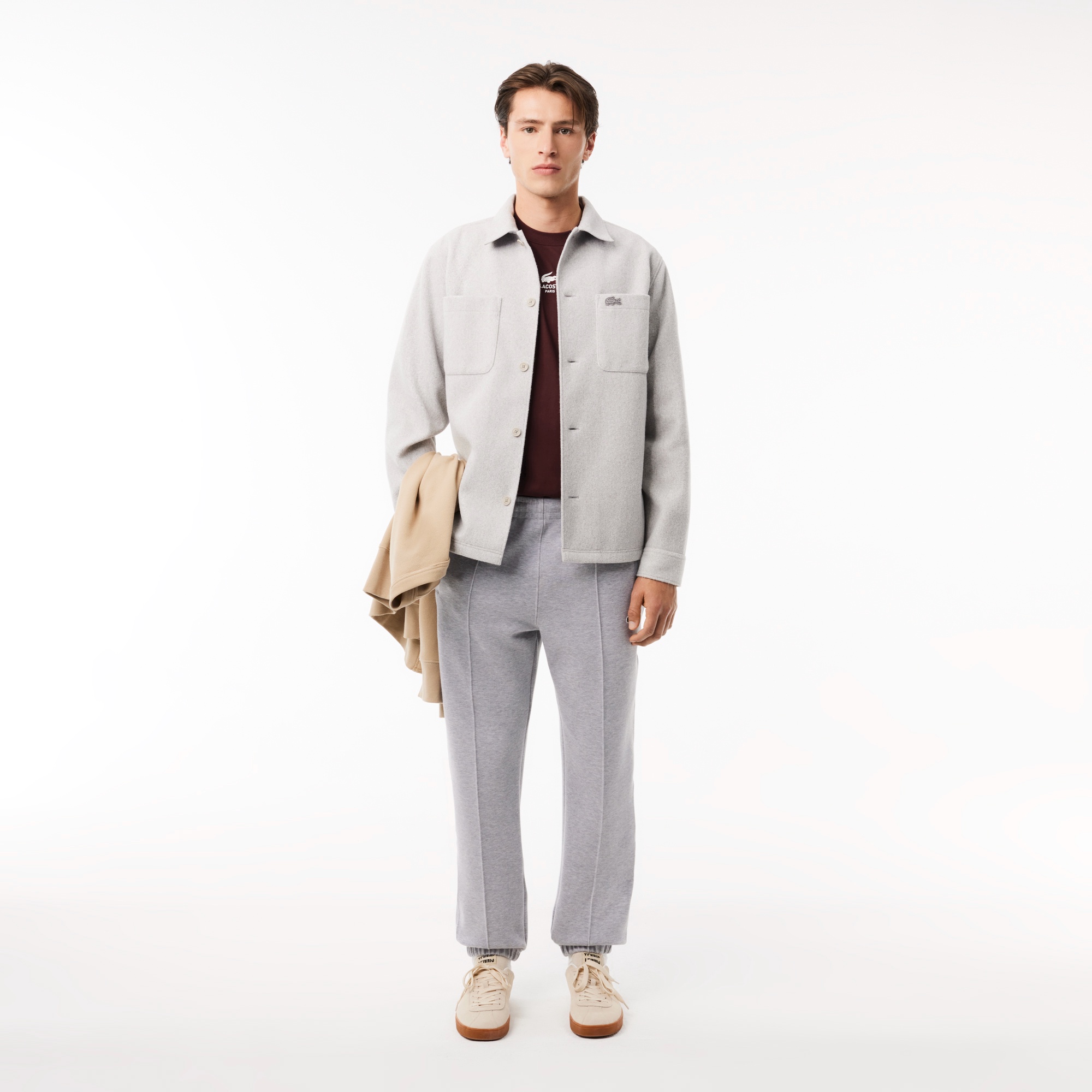 スモールパリロゴクルーネックTシャツ