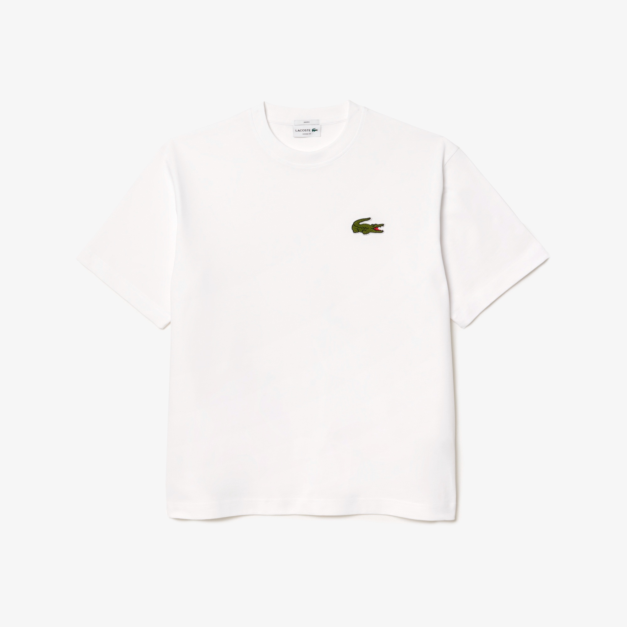 シェニールワニロゴルーズフィットTシャツ