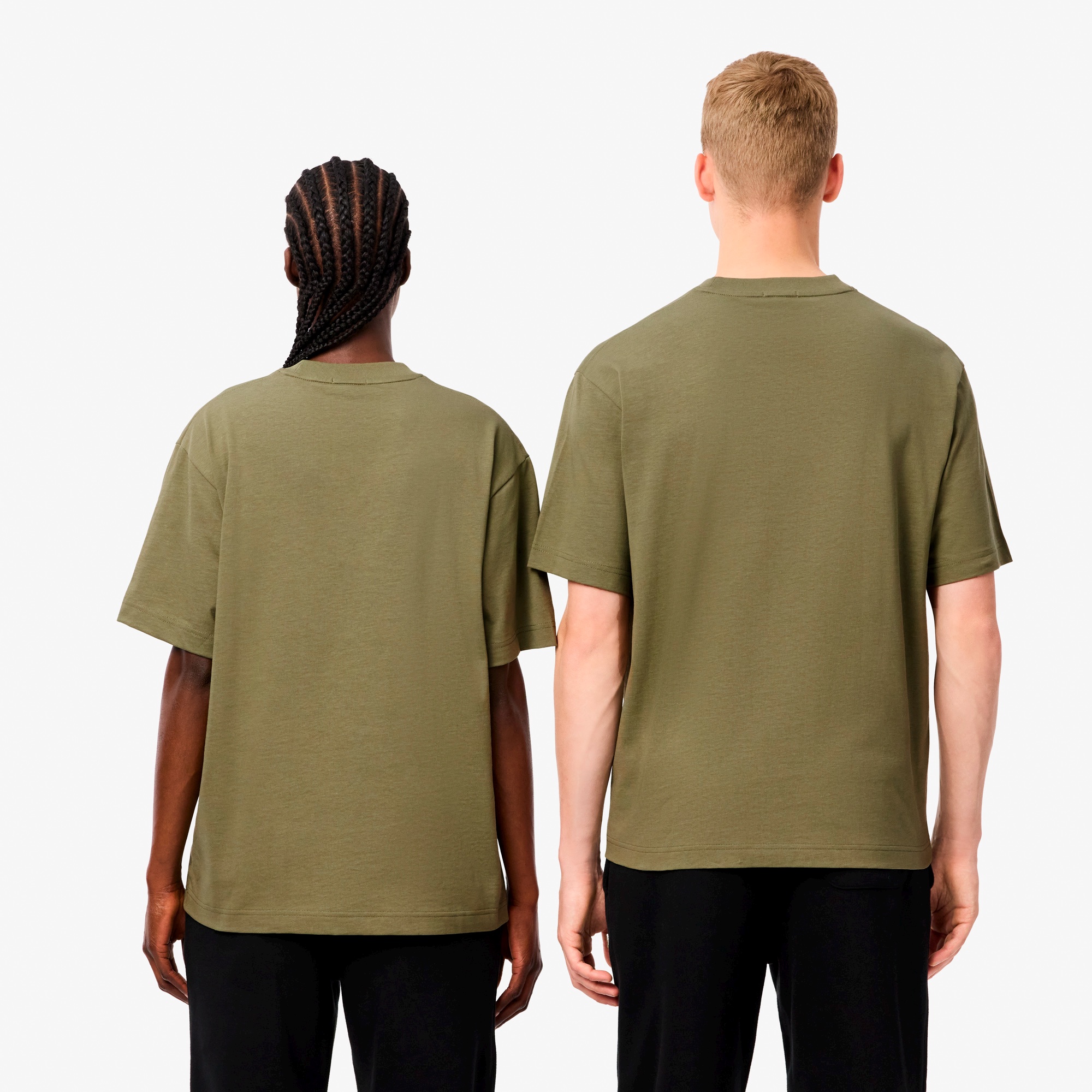 シェニールワニロゴルーズフィットTシャツ