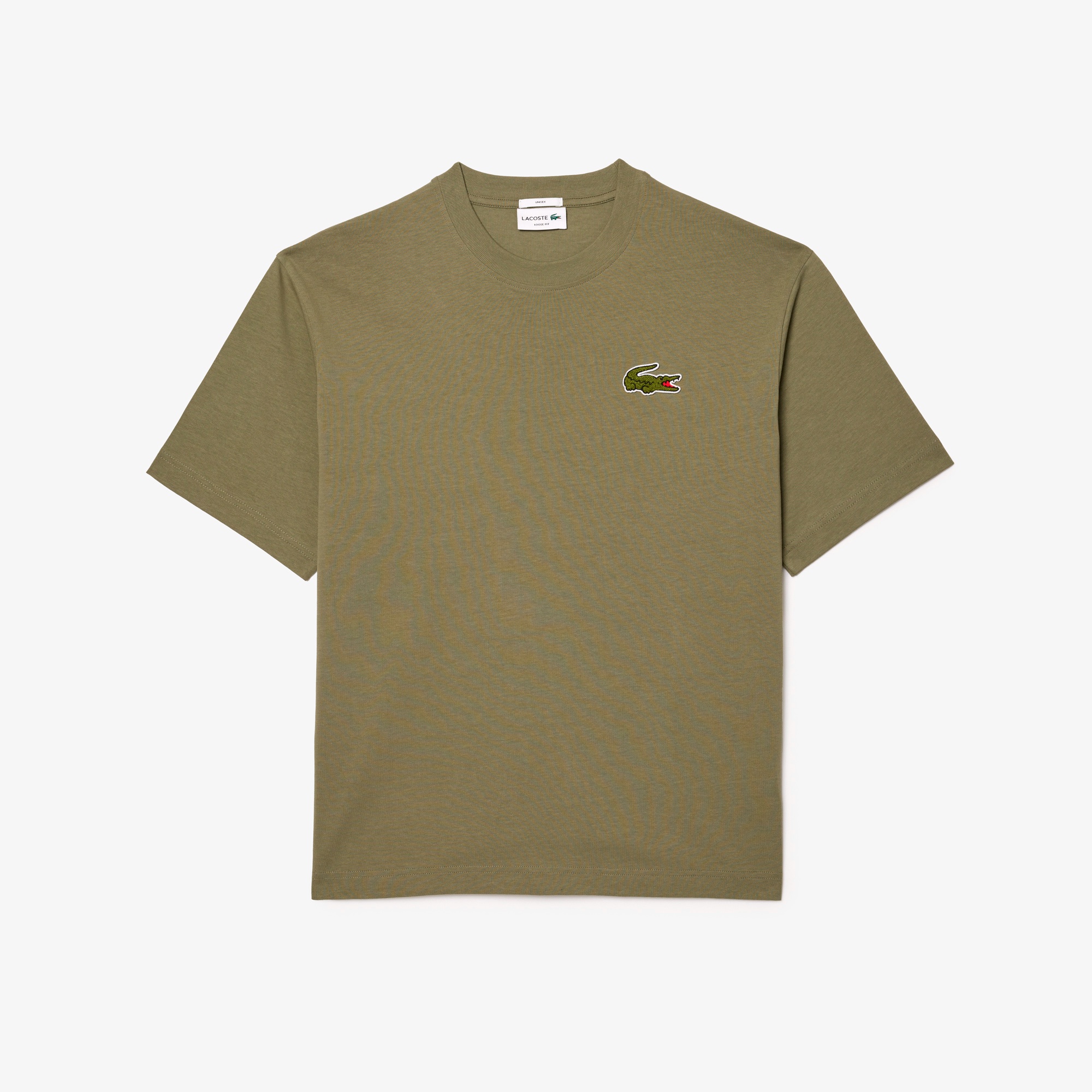 シェニールワニロゴルーズフィットTシャツ