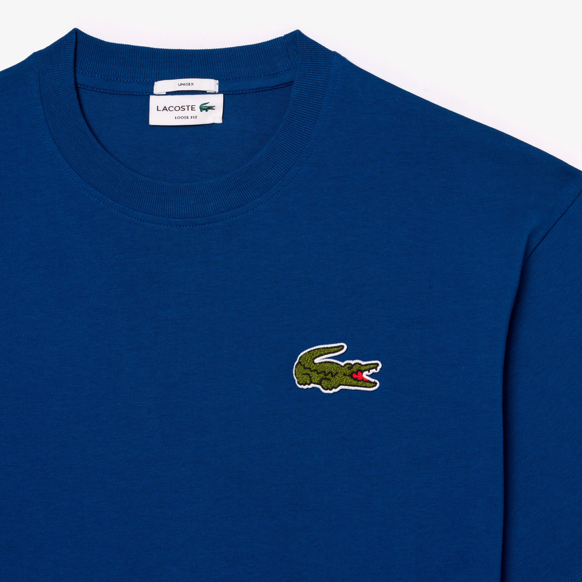 シェニールワニロゴルーズフィットTシャツ