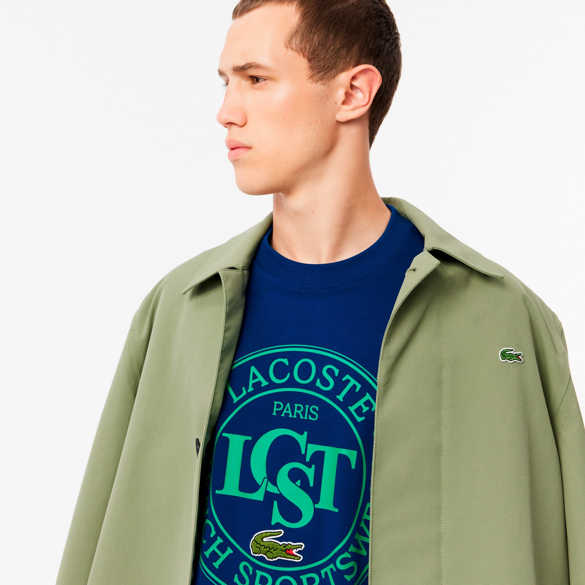 サークルグラフィックTシャツ