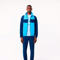 Lacoste マルチカラー ジャケットとネイビーパンツ セット Lacoste マルチカラー ジャケットとネイビーパンツ セット 2025最新