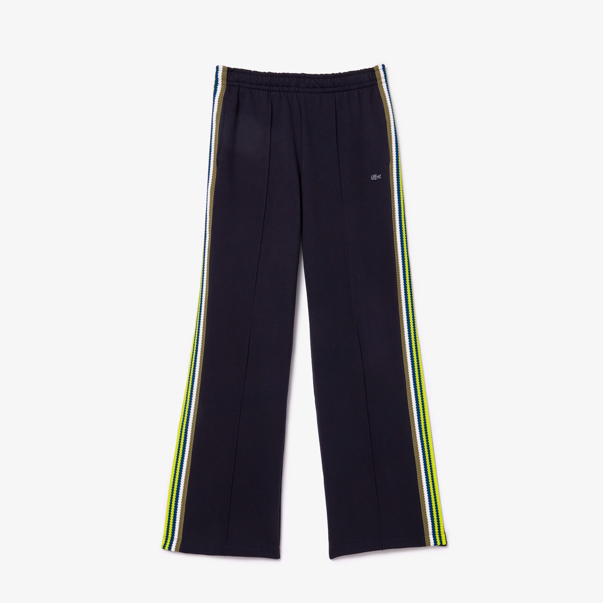 サイドニットテーピングフレアトラックパンツ