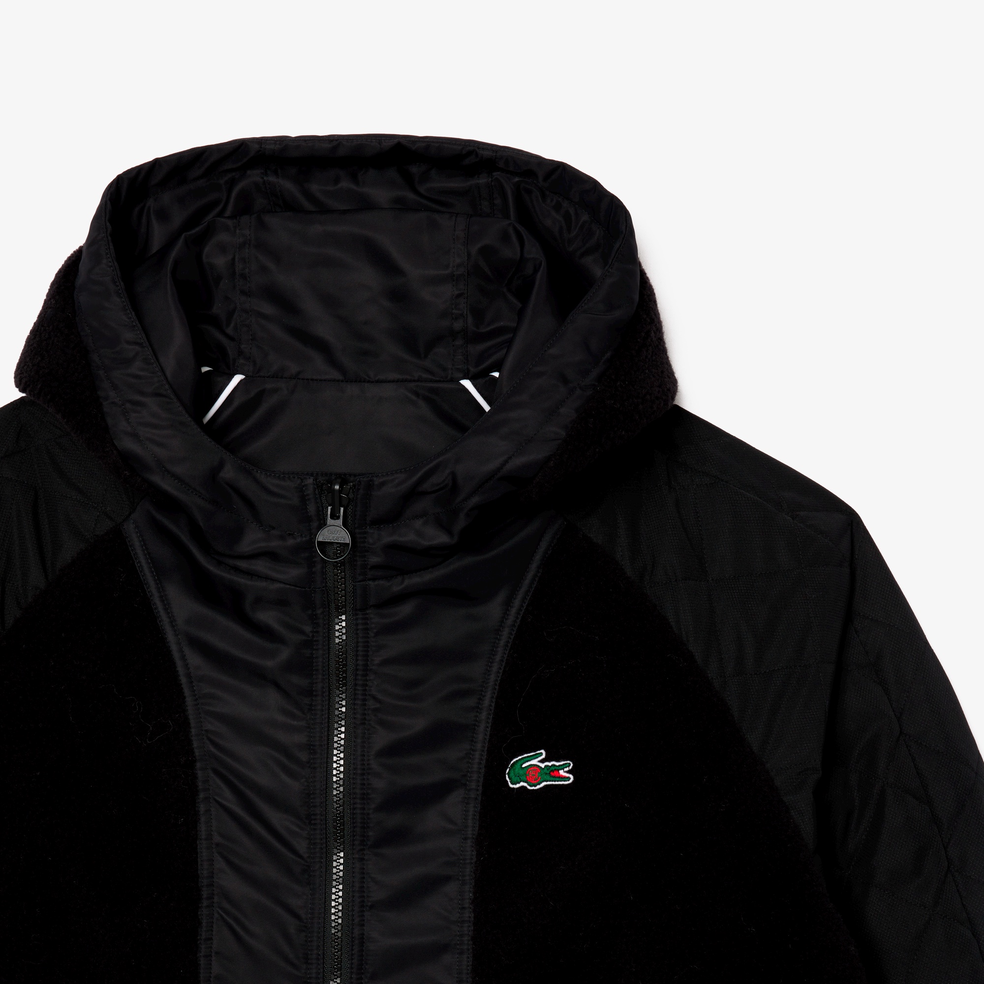 『Lacoste x CLOT』リバーシブルロングコート