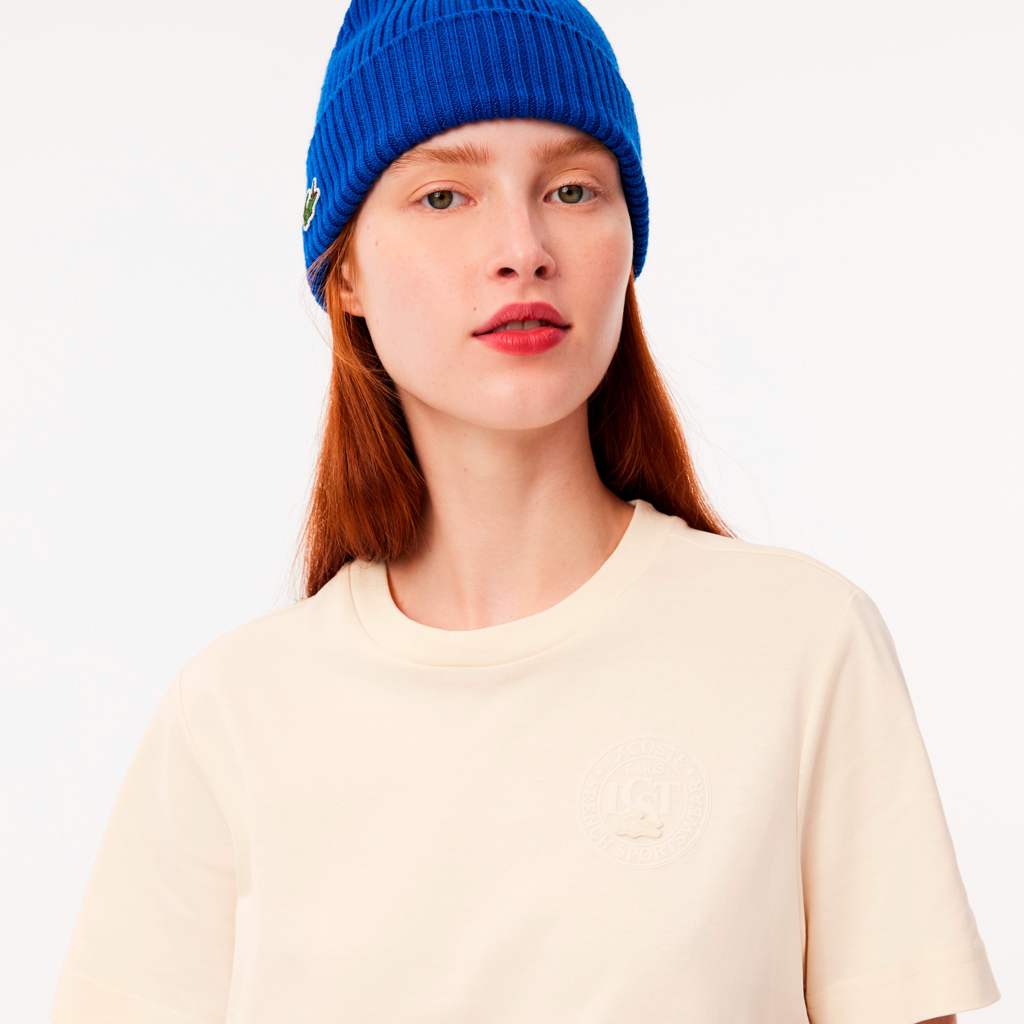 3DサークルロゴプリントTシャツ