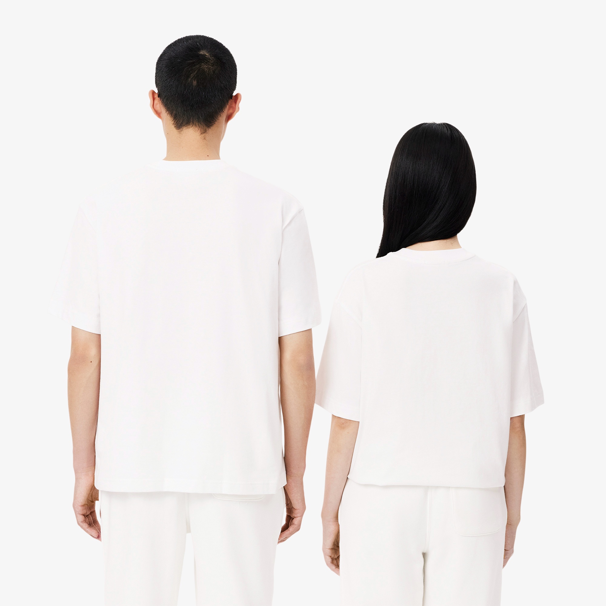 シェニールワニロゴルーズフィットTシャツ