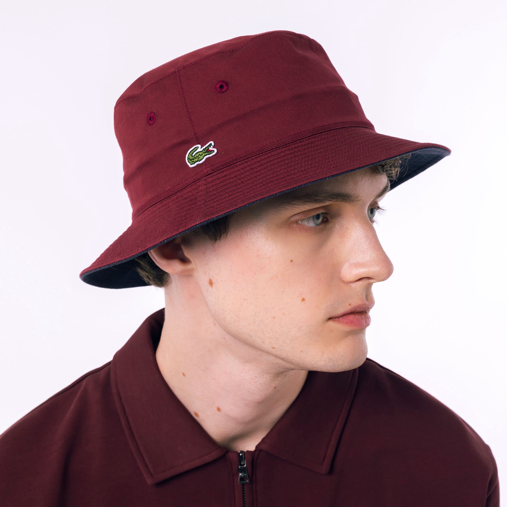 リバーシブルサファリハット