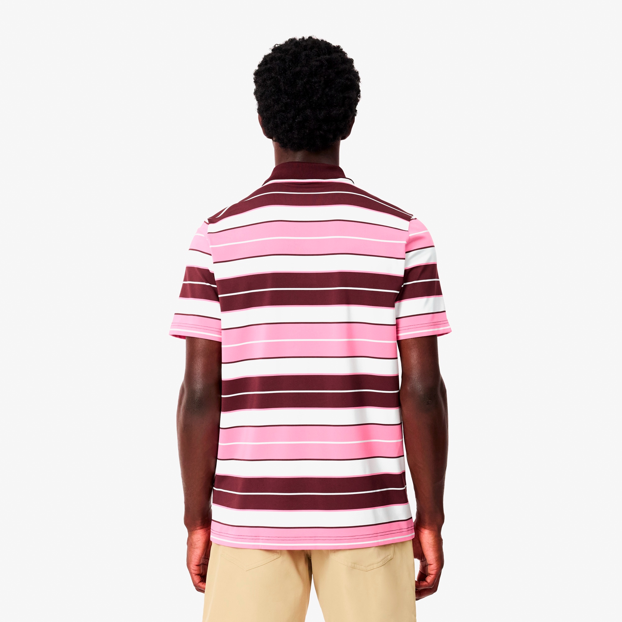 マルチカラーボーダーウルトラドライポロシャツ