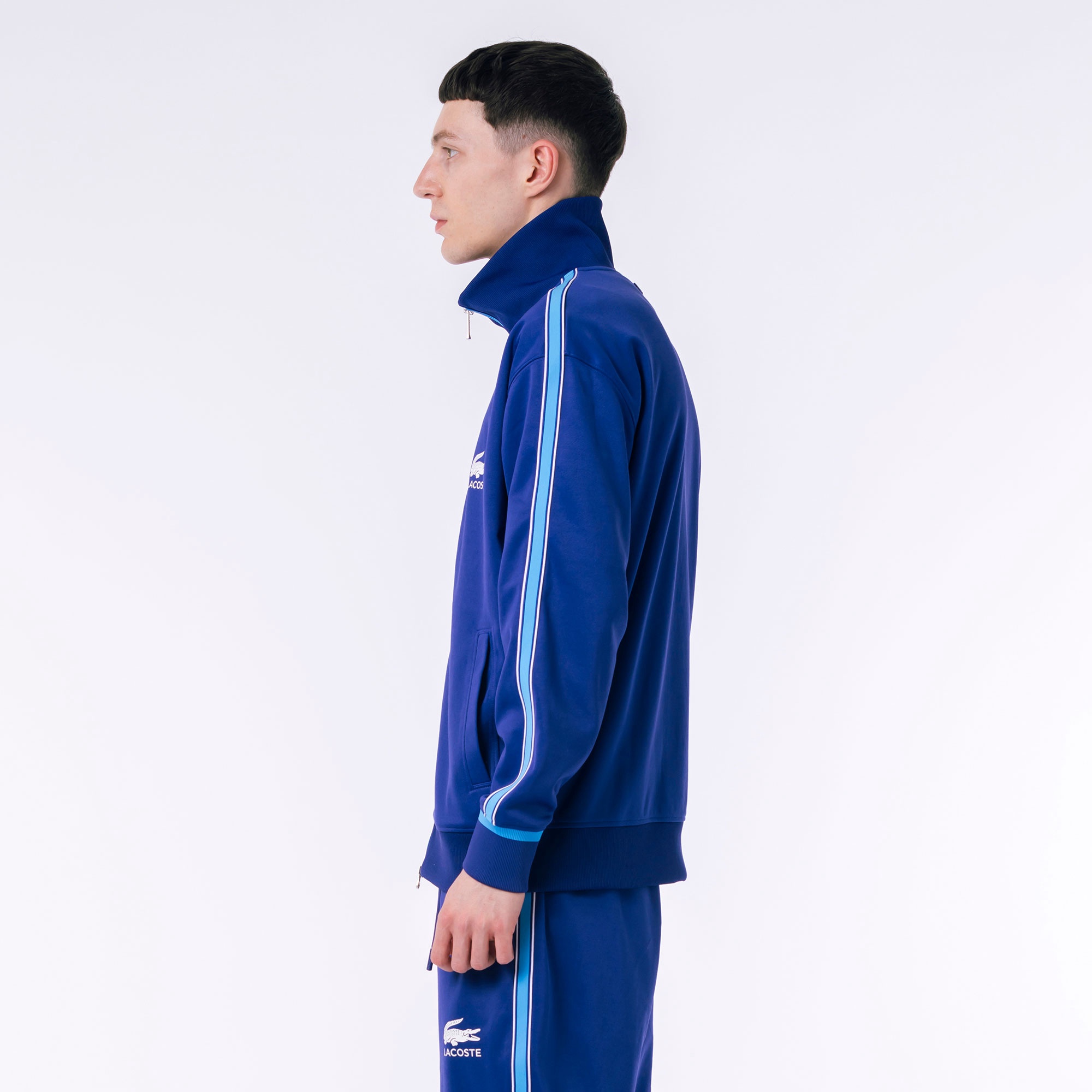 ショルダーラインスウェットトラックジャケット