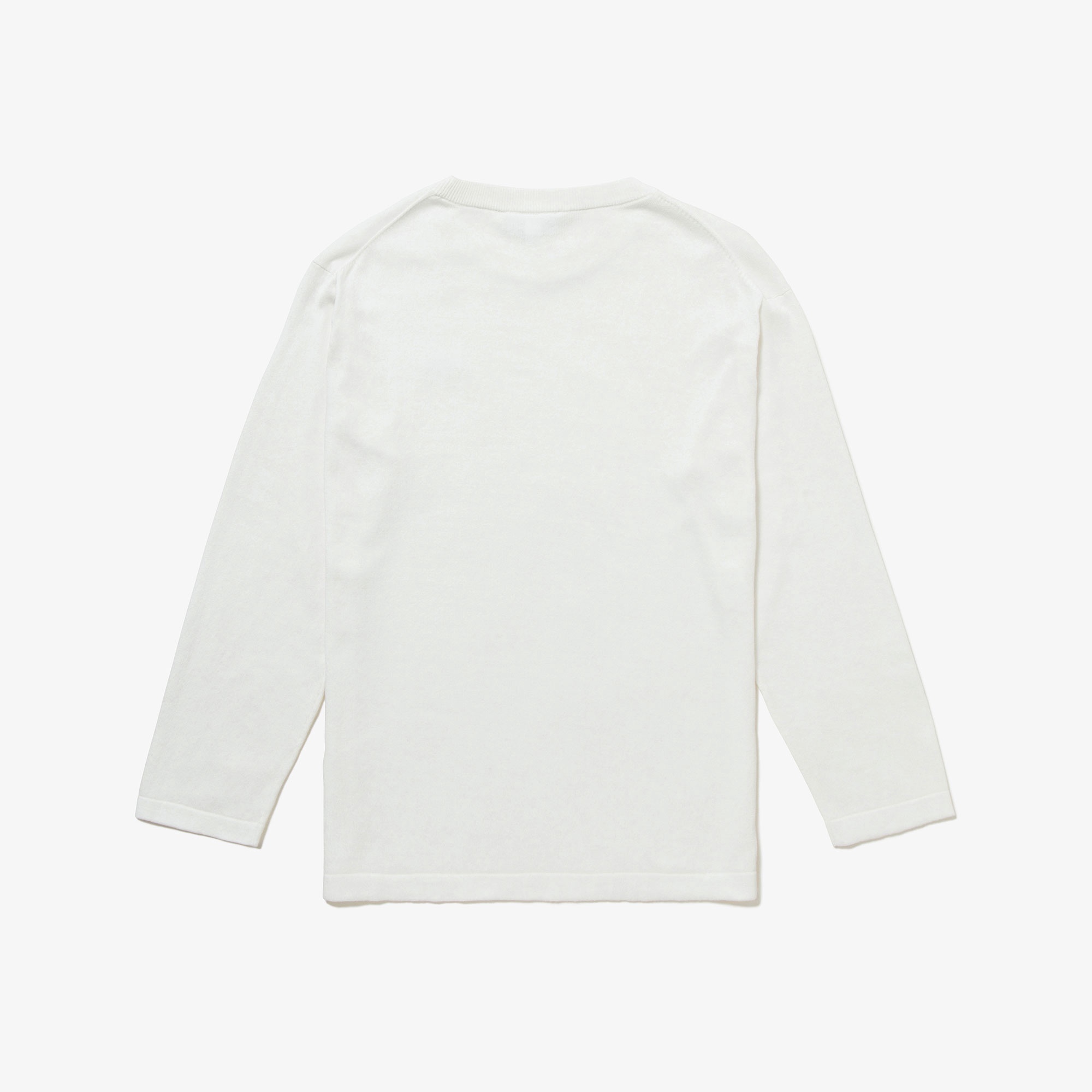 ハイストレッチコットンニット長袖Tシャツ