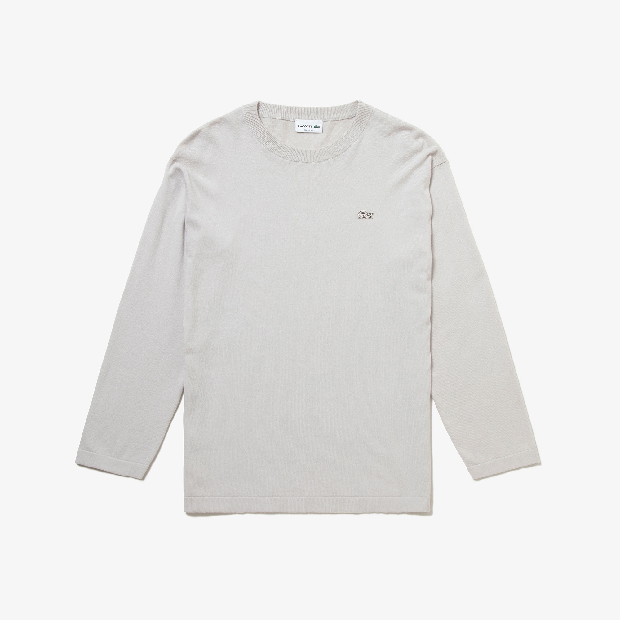 ハイストレッチコットンニット長袖Tシャツ