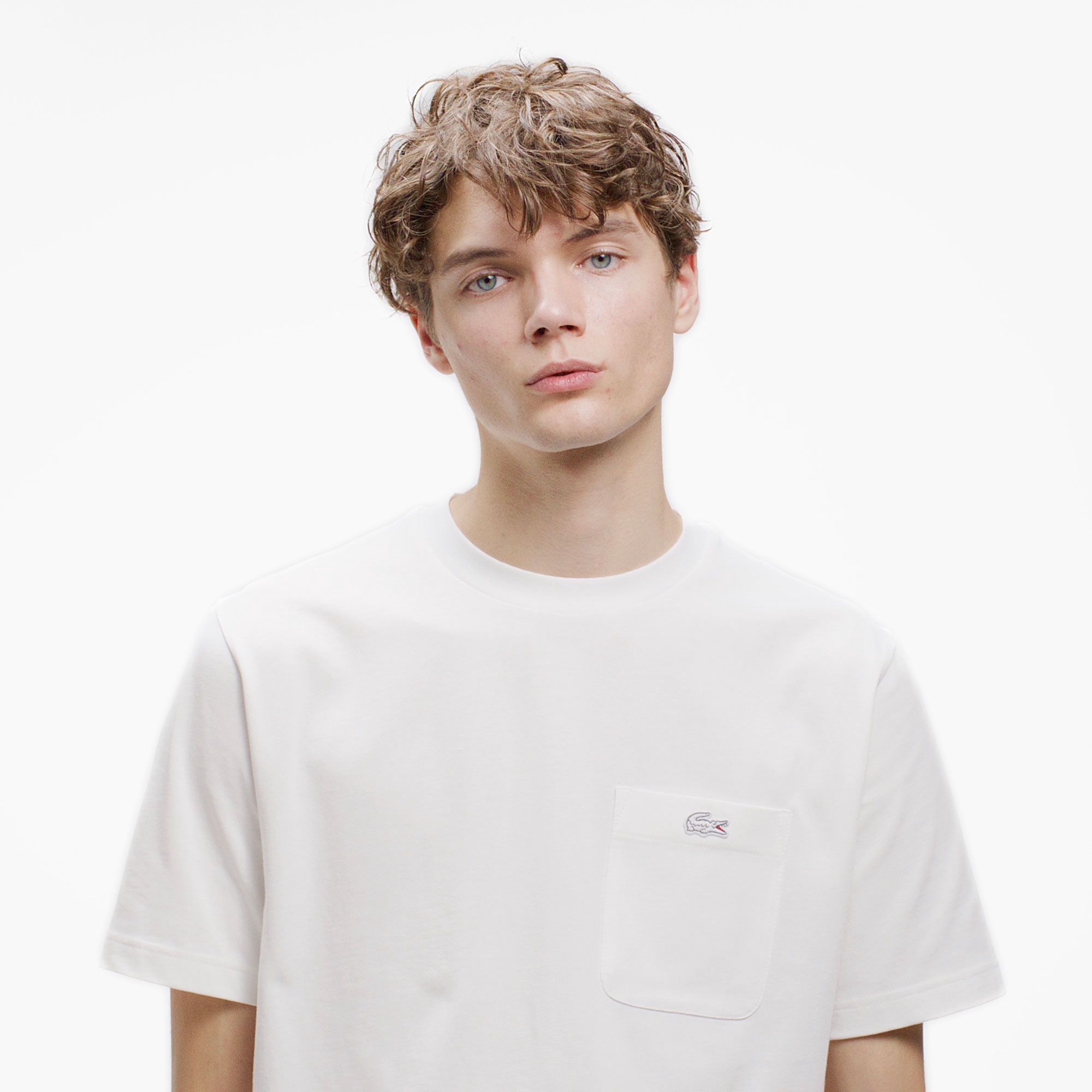 アウトラインクロックポケットTシャツ