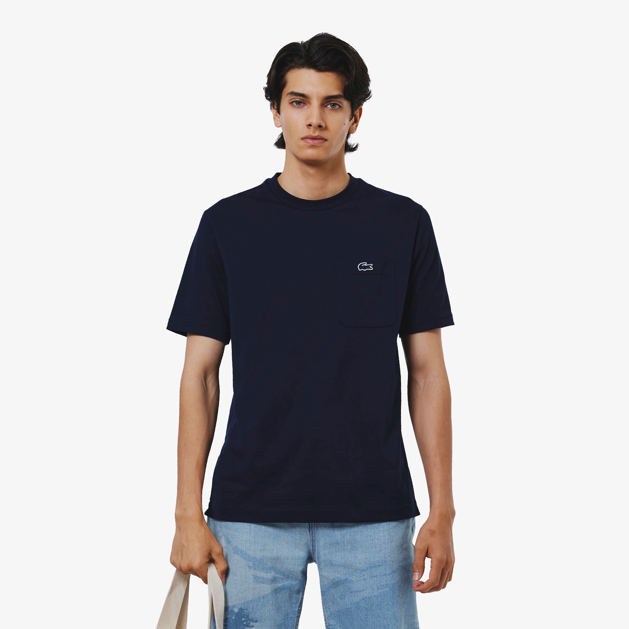 アウトラインクロックポケットTシャツ