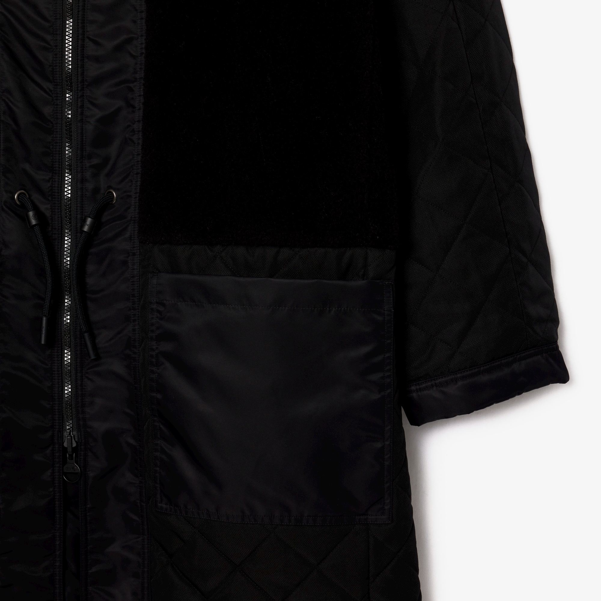 『Lacoste x CLOT』リバーシブルロングコート