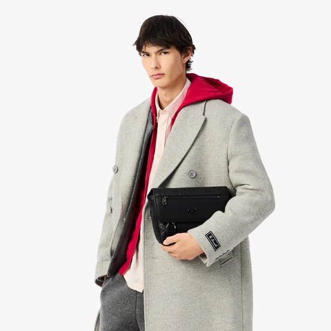 LACOSTE ラコステ モノグラム メッセンジャーバッグ LACOSTE ショルダーバッグ モノグラム スモールメッセンジャー
