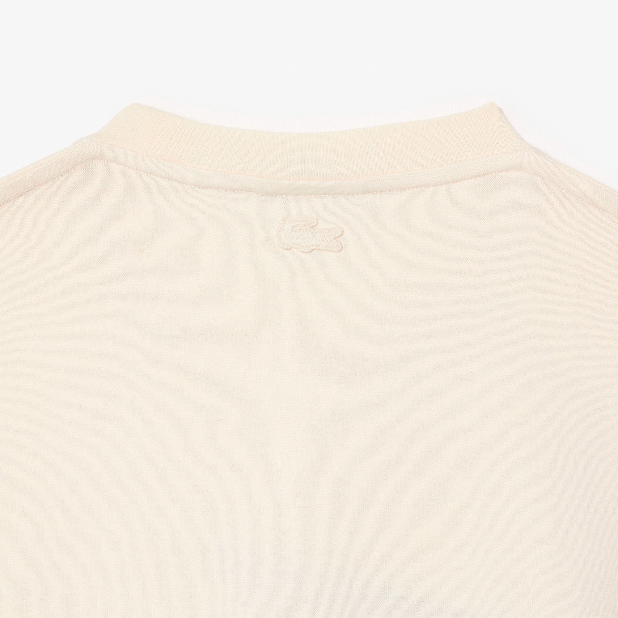 グラフィカルワニロゴステッチTシャツ