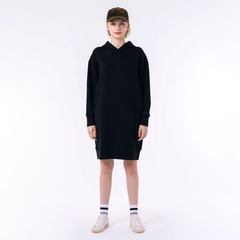 新品＊ラコステ＊スエットフーディーワンピース ラコステ LACOSTE 裏毛スウェットフーディワンピース （オフ