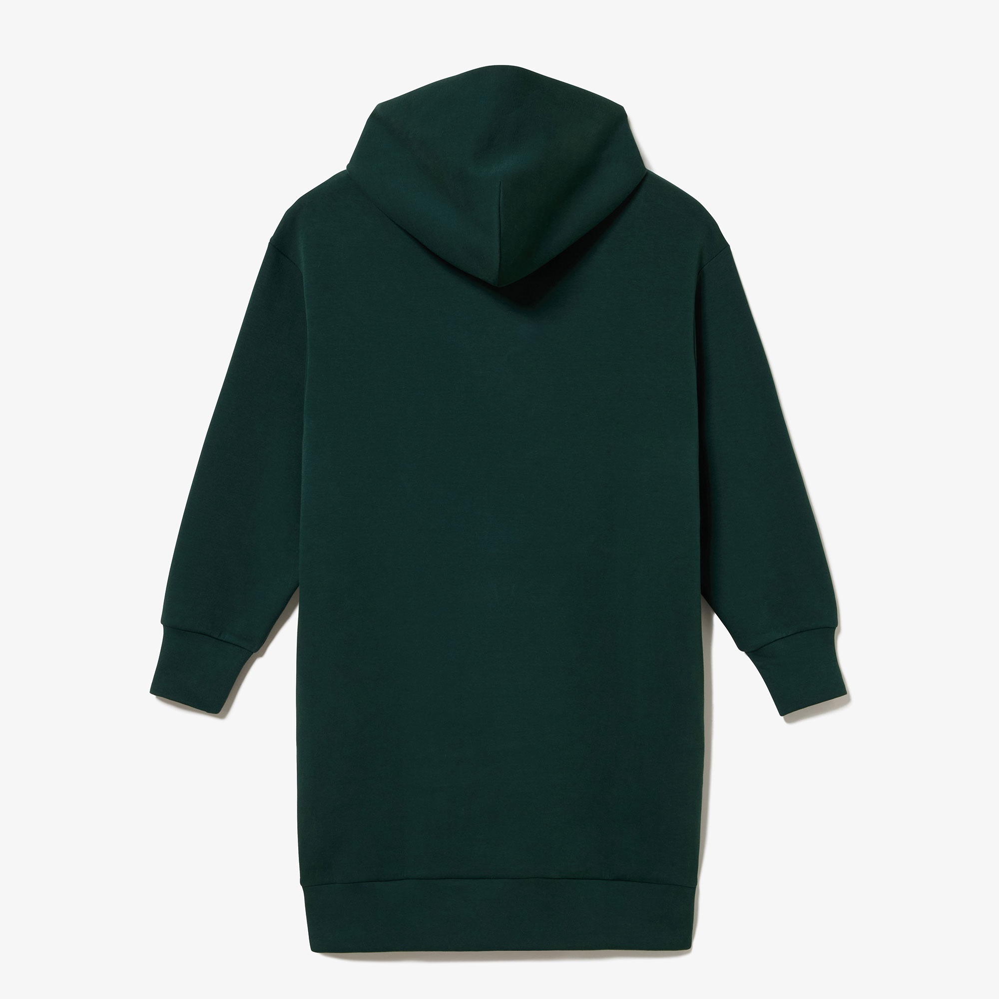 ブランドネームロゴステッチダブルフェイススウェットフーディードレス