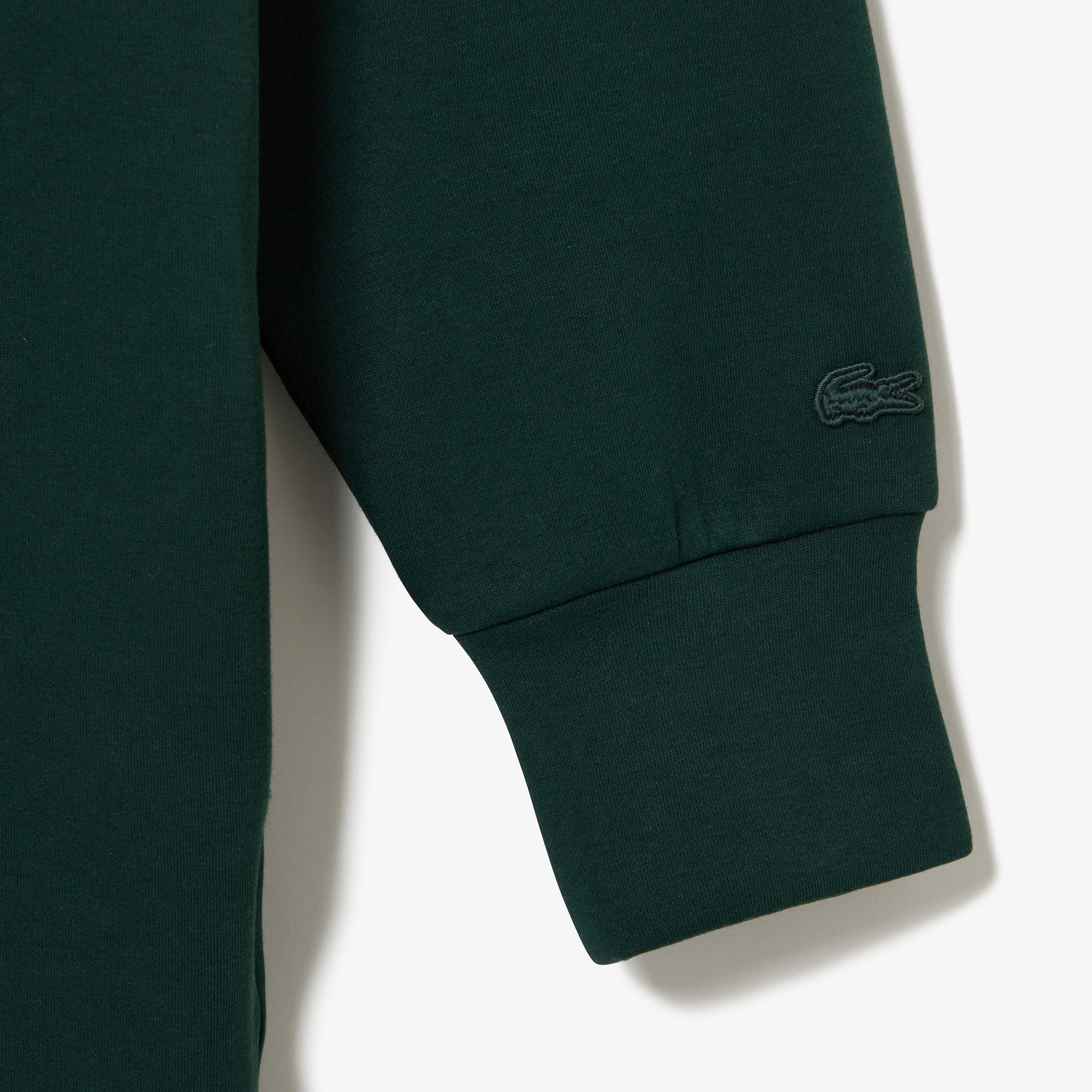 ブランドネームロゴステッチダブルフェイススウェットフーディードレス