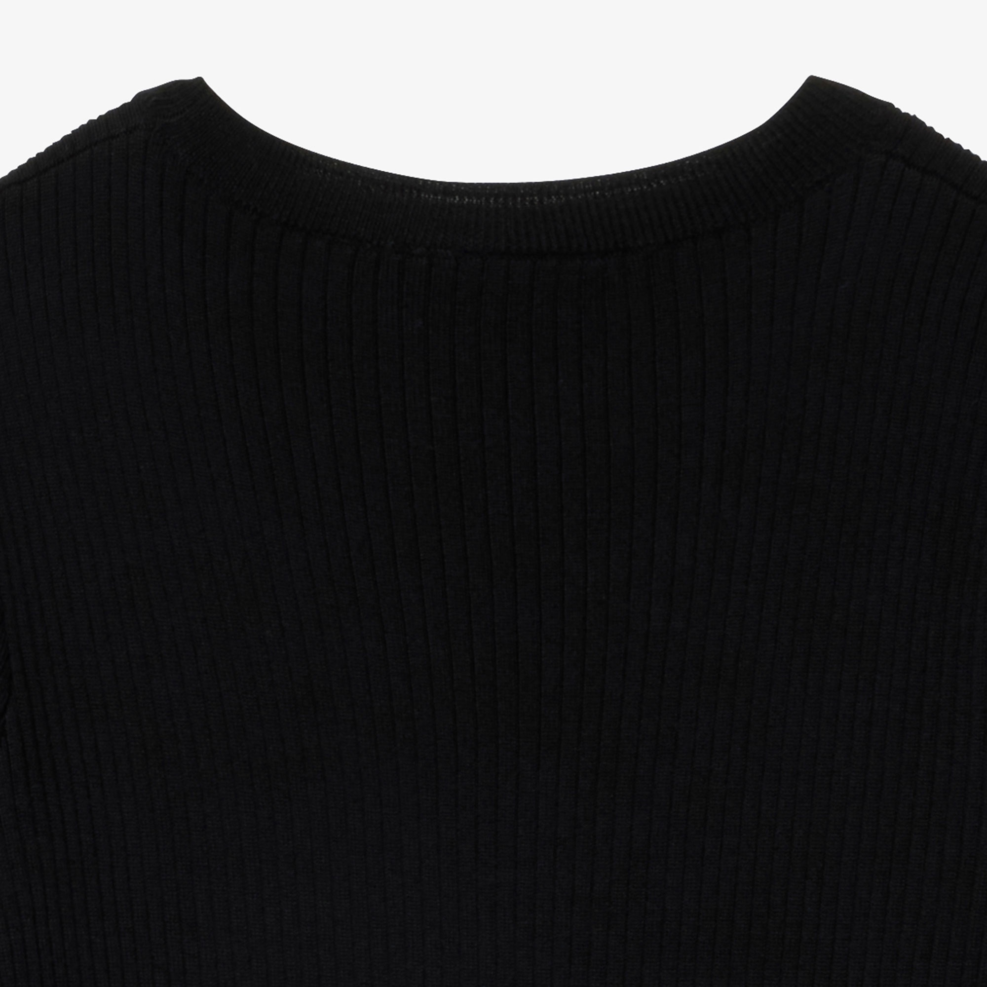 ウールリブニットドレス