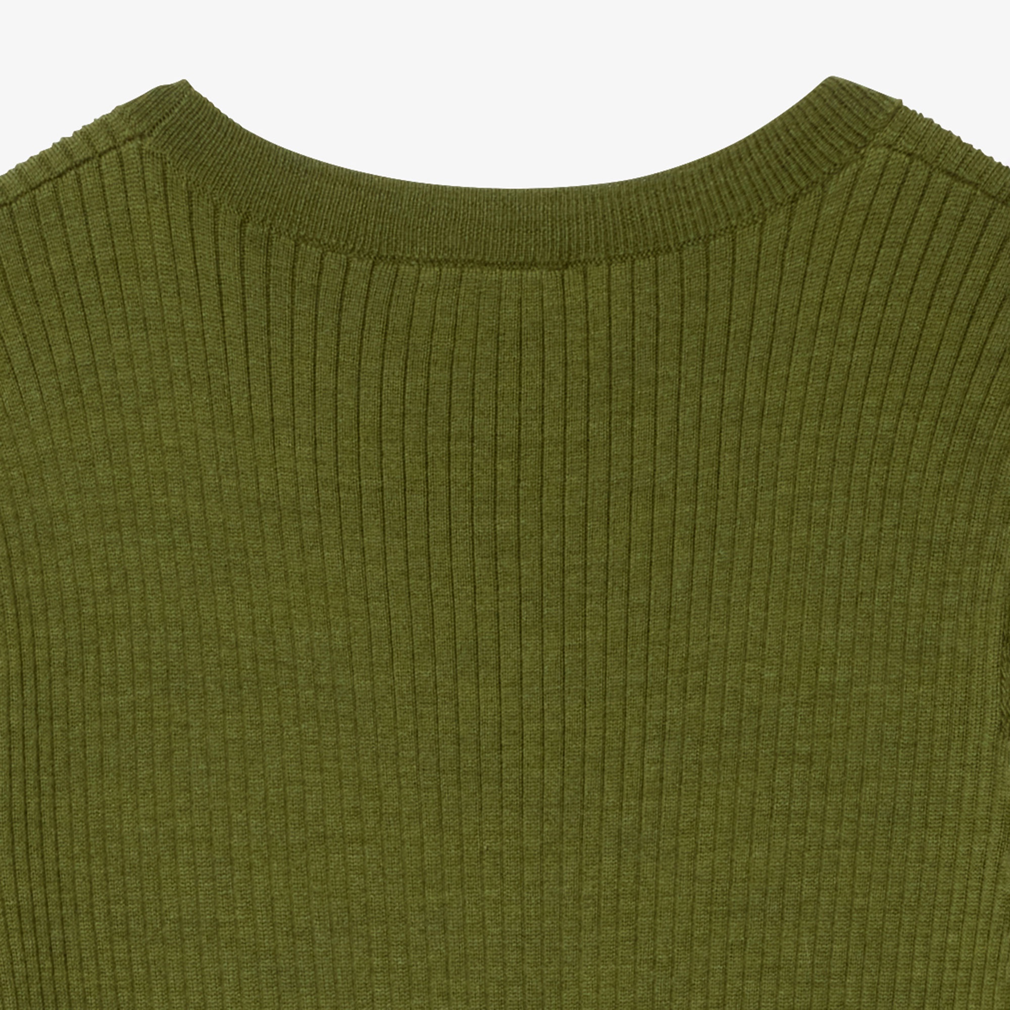 ウールリブニットドレス