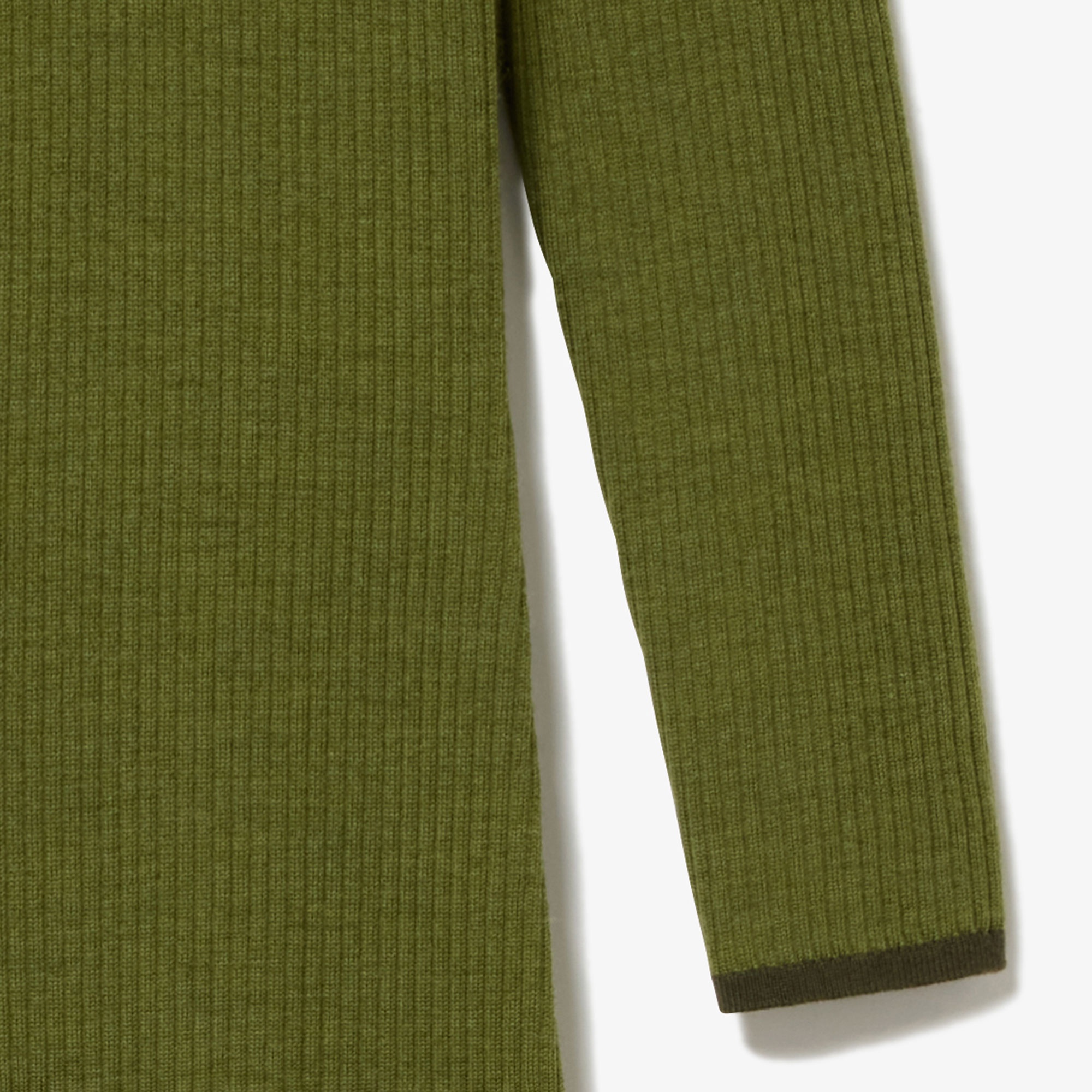 ウールリブニットドレス