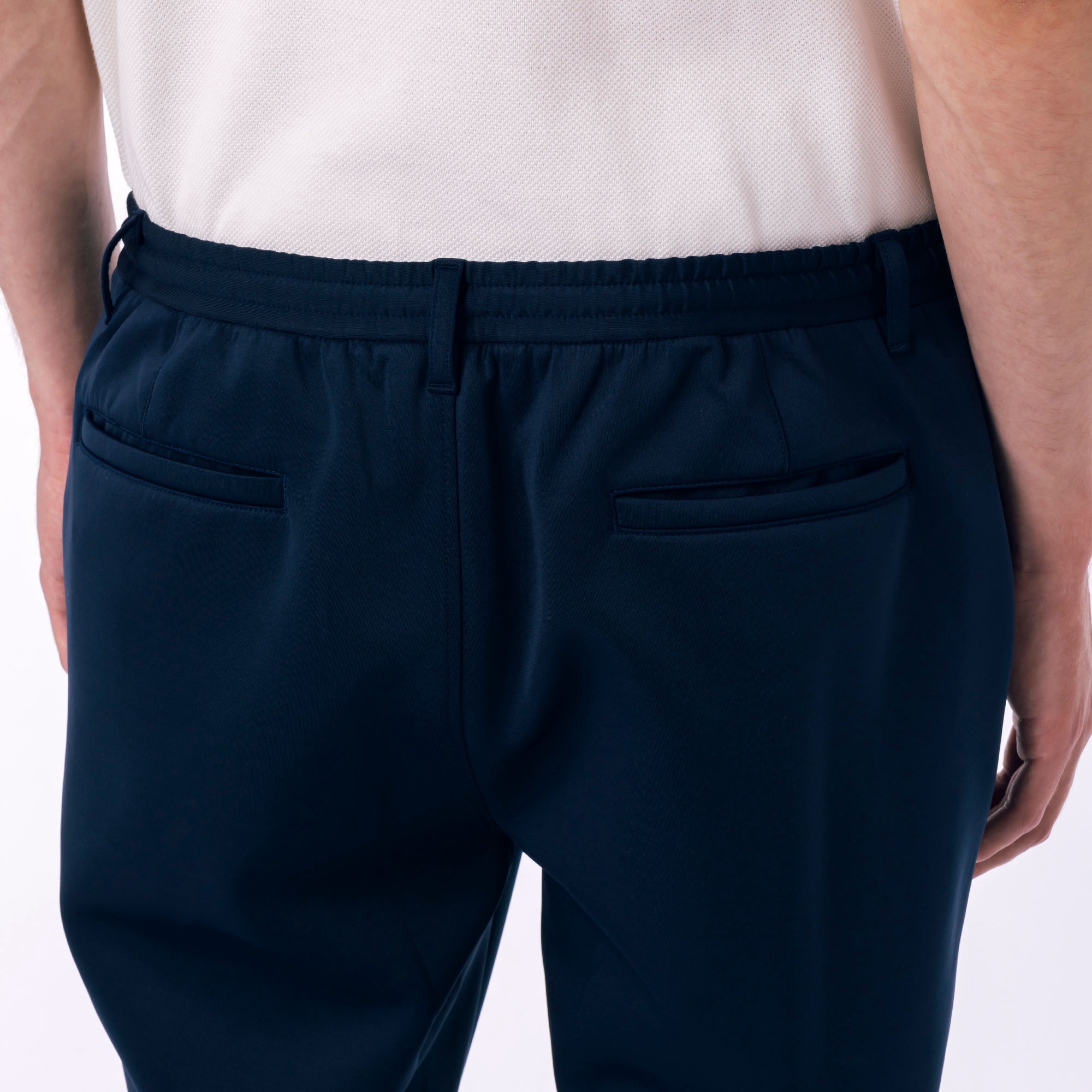 テーパードジャージトラウザー