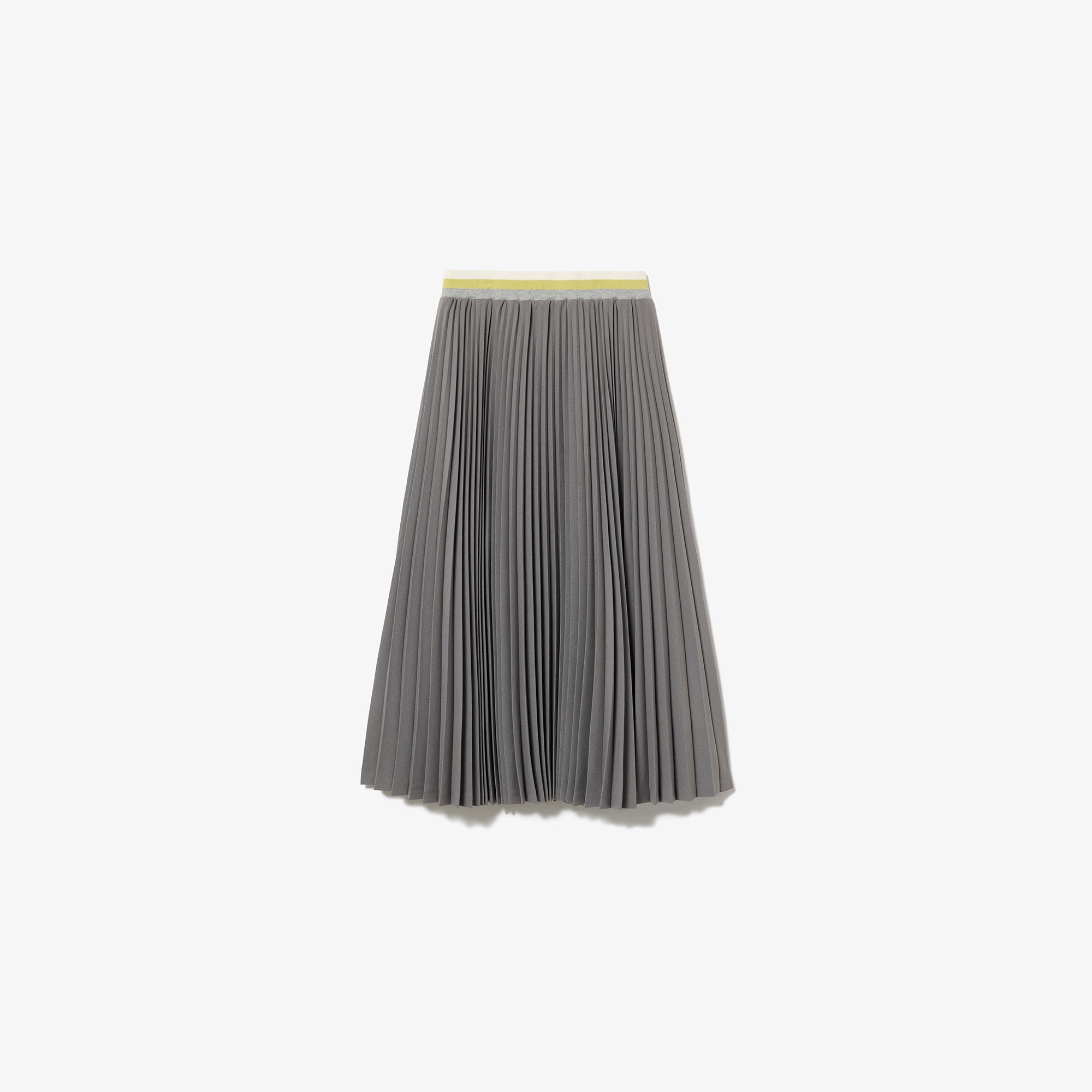 ウエストボーダープリーツスカート