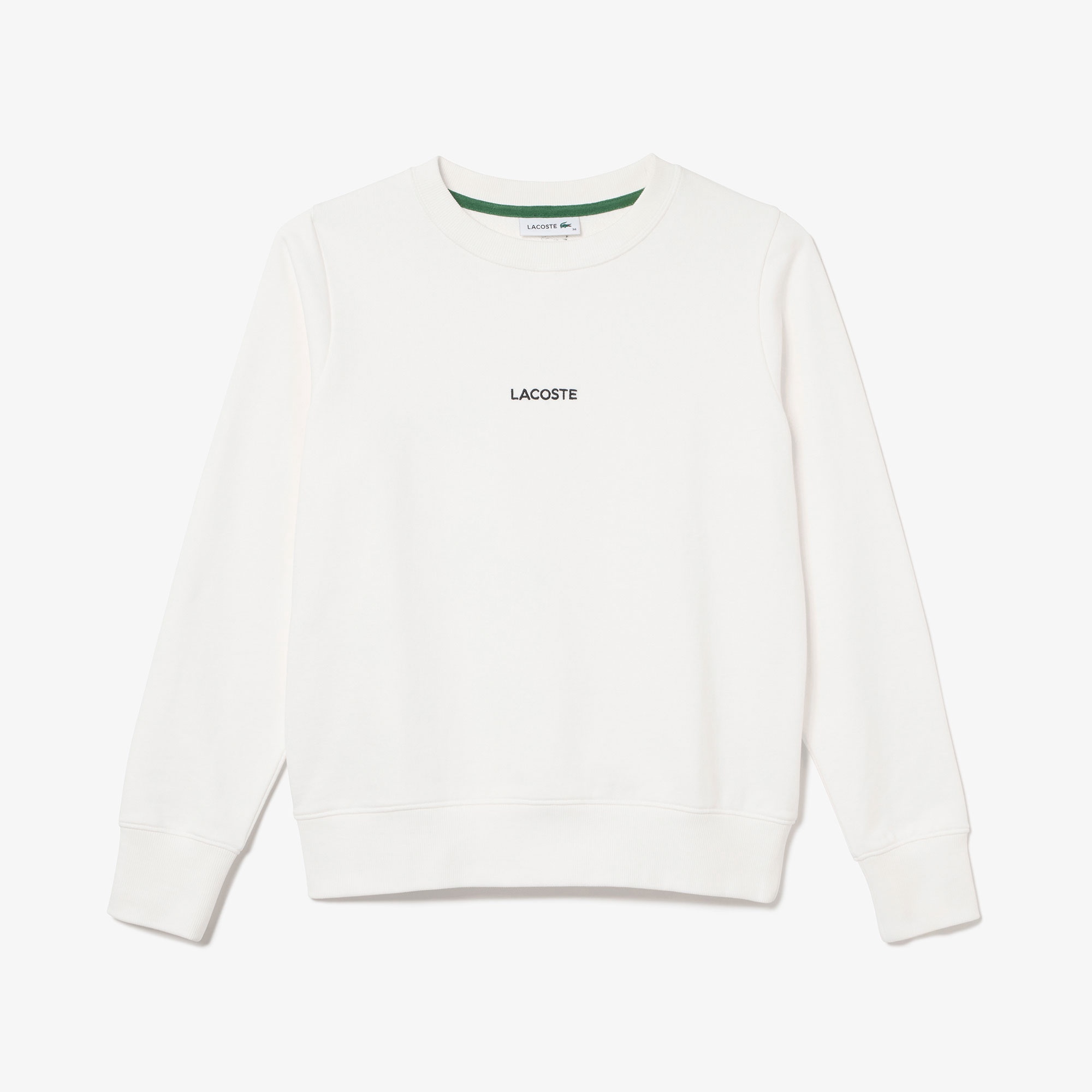 ブランドネームロゴステッチクルーネックスウェット