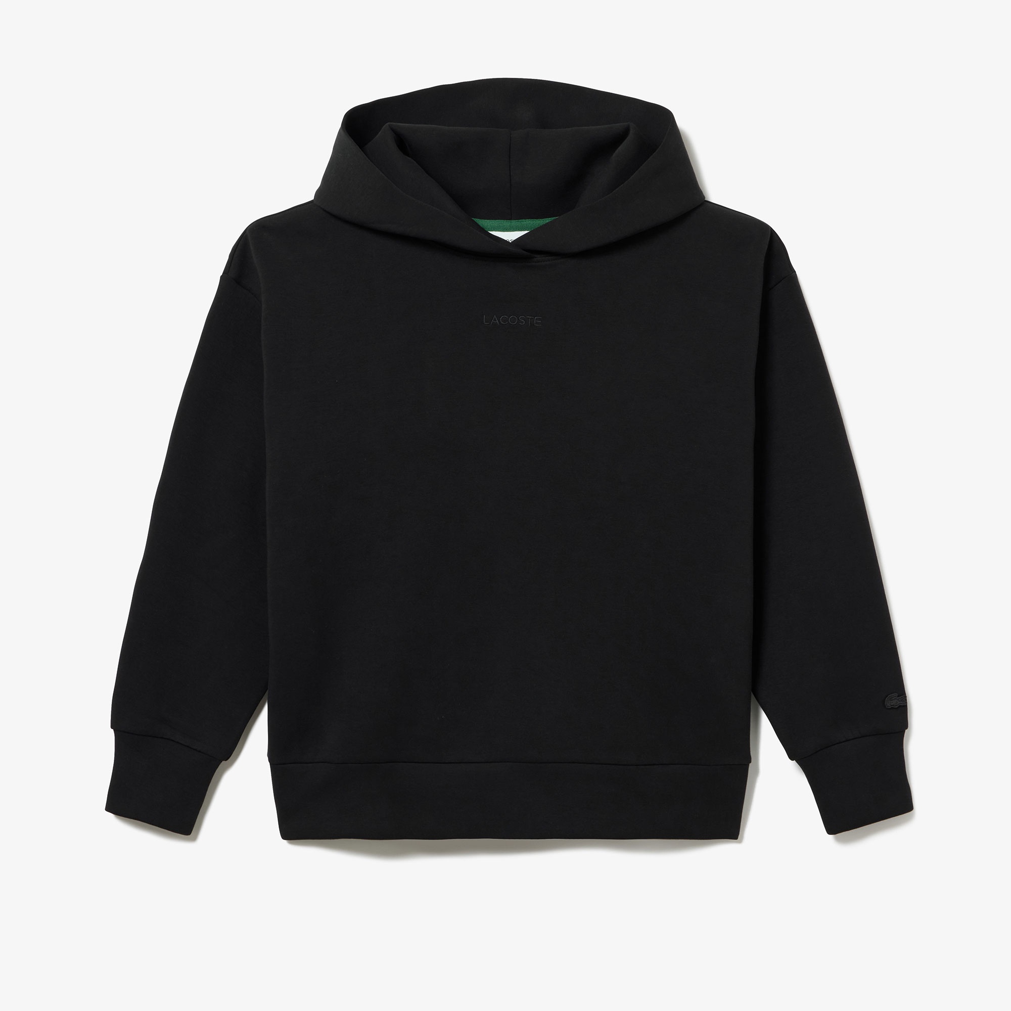 ブランドネームロゴステッチダブルフェイススウェットフーディー