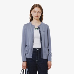 LACOSTEラコステグレー ダブルブレスト ピーコート ウールコートMサイズ ダブルブレストウール ロングコート | LACOSTE/ラコステ | 三越