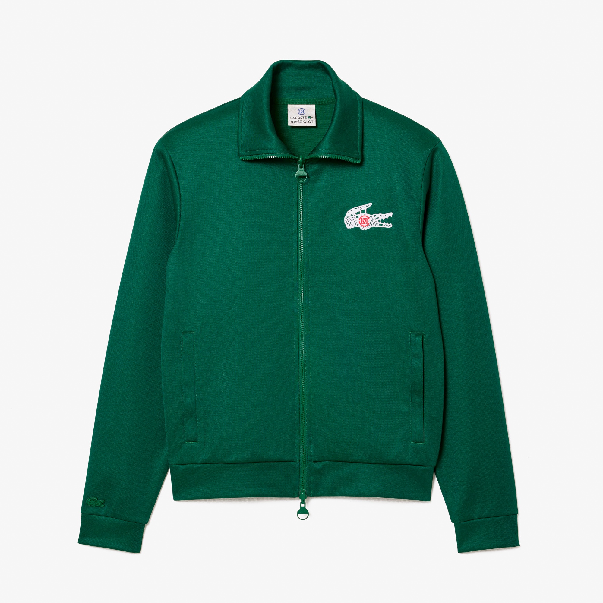 『Lacoste x CLOT』トラックジャケット