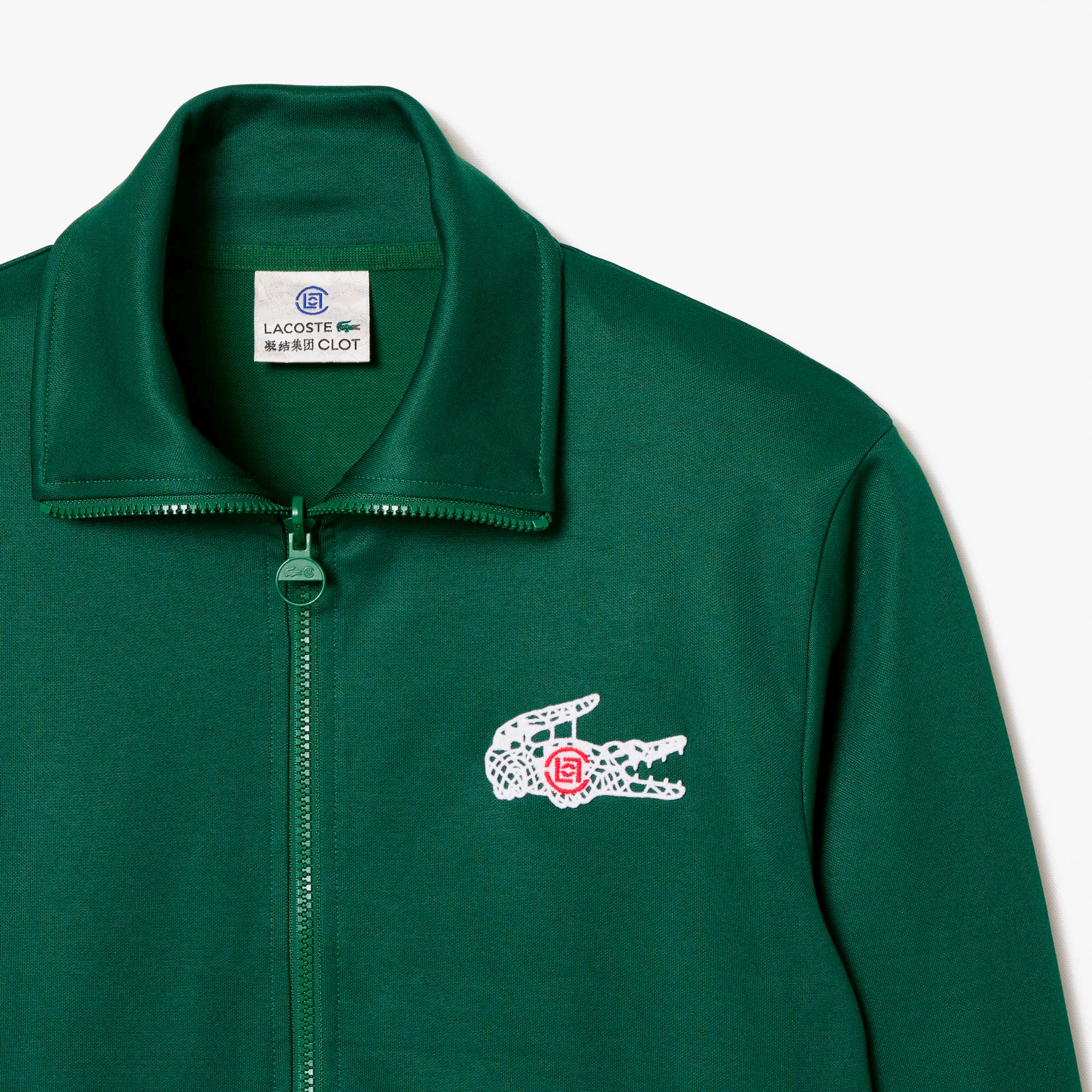 『Lacoste x CLOT』トラックジャケット