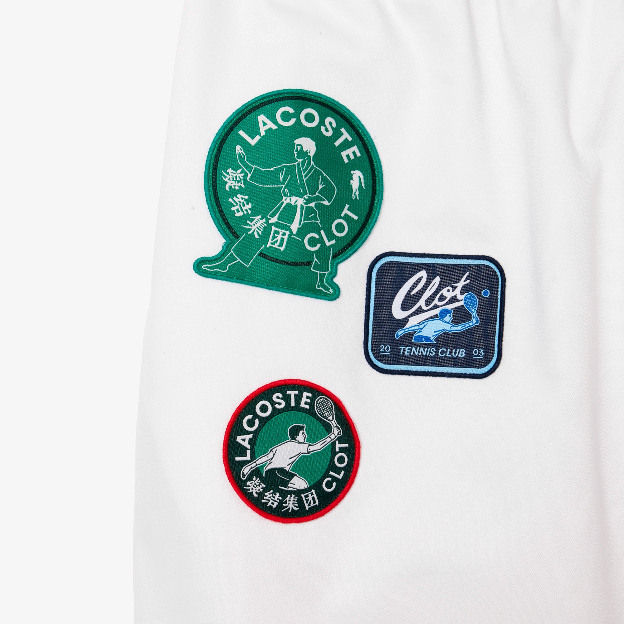 『Lacoste x CLOT』カンフーパンツ
