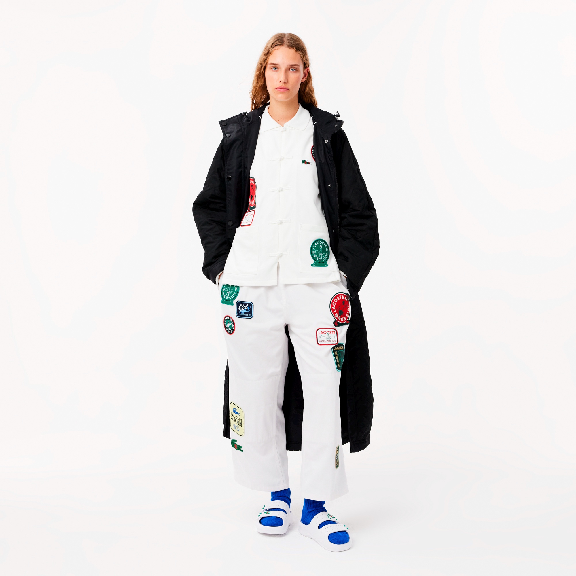 『Lacoste x CLOT』カンフーパンツ