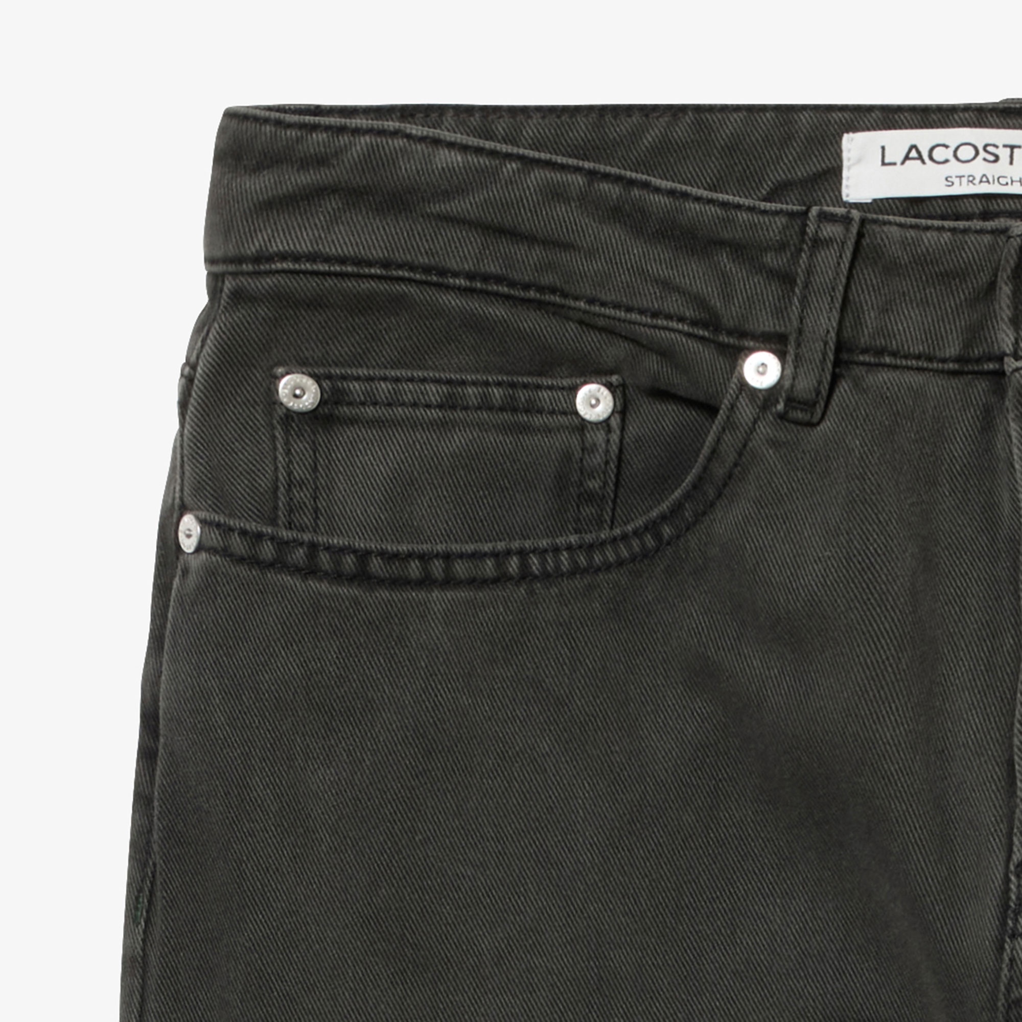 オーガニックコットンガーメントダイデニムパンツ