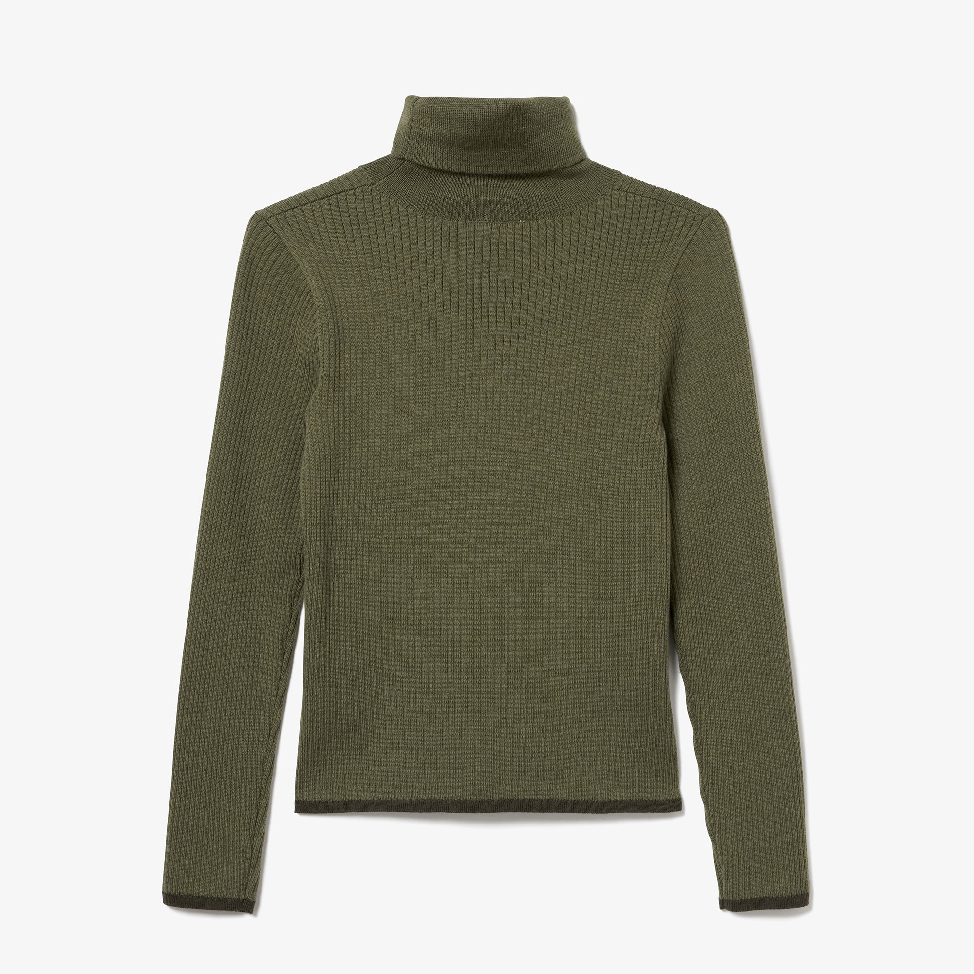 スリムフィットタートルネックセーター