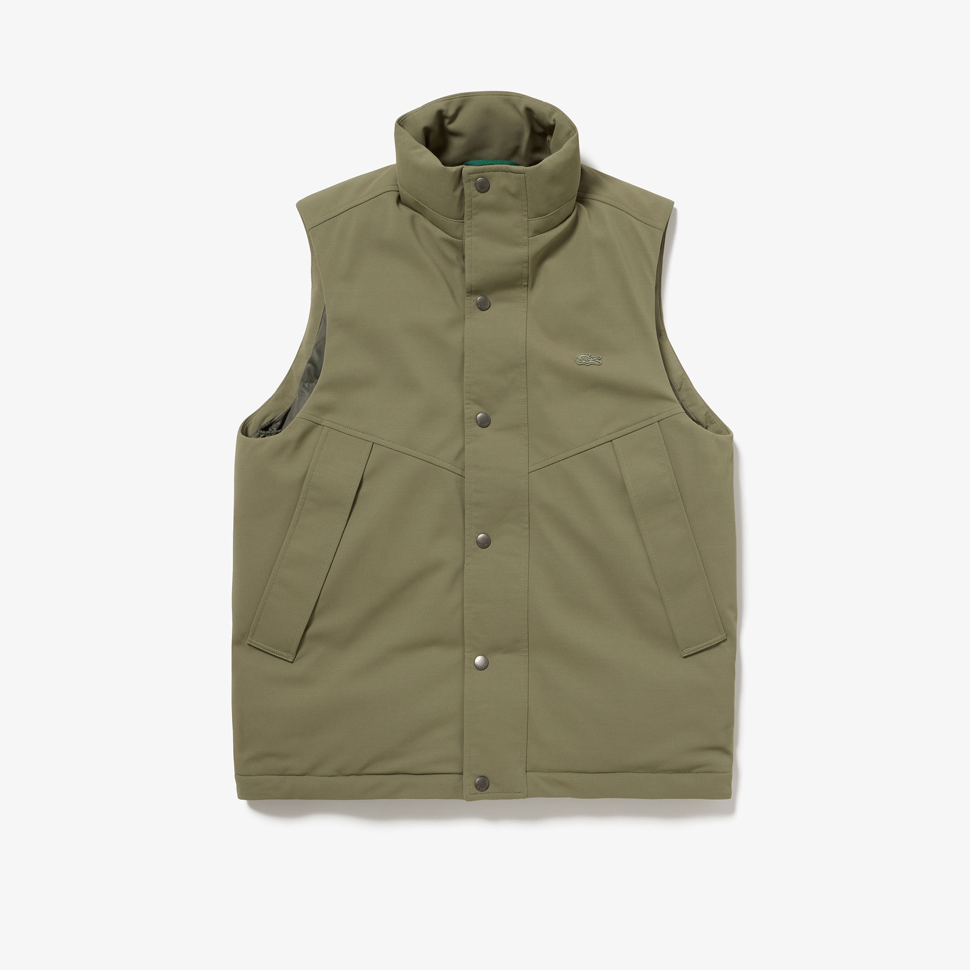 耐水透湿ピケダウンベスト