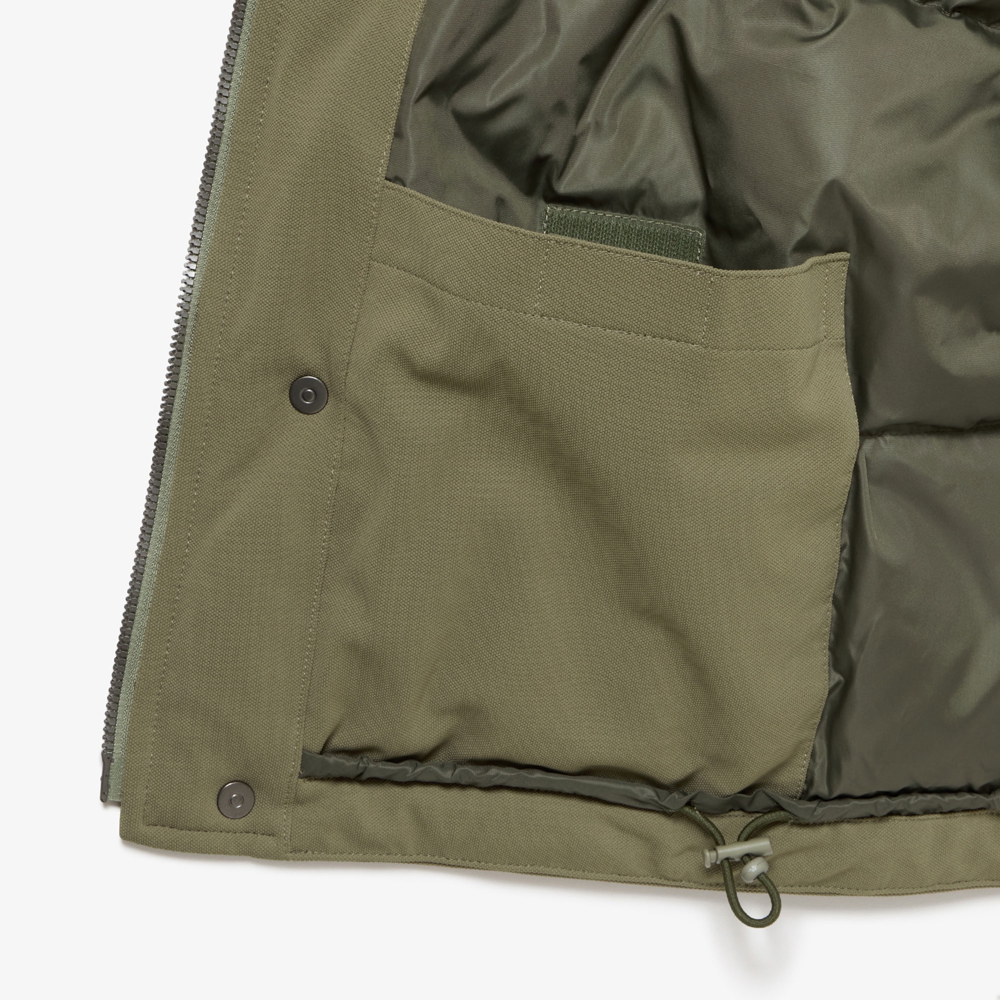 耐水透湿ピケダウンベスト