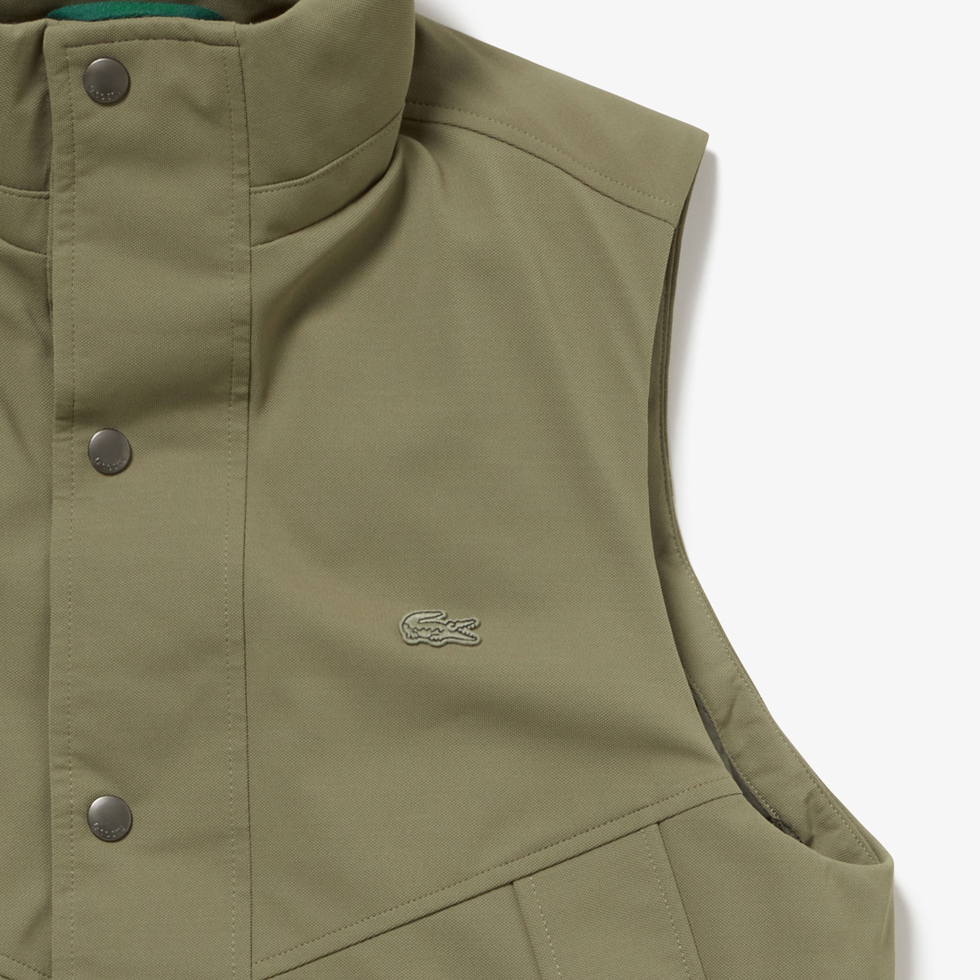 耐水透湿ピケダウンベスト