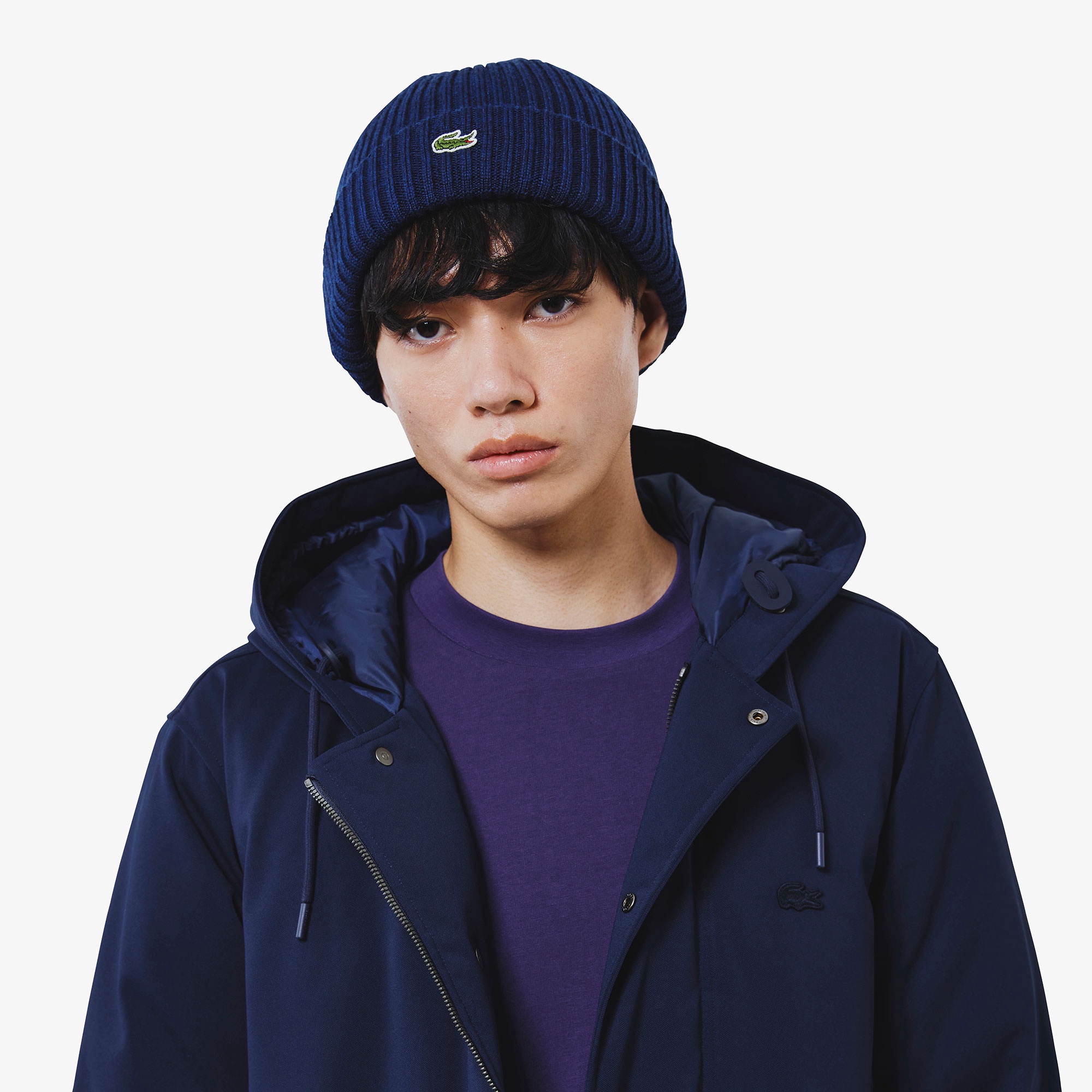 耐水透湿ピケダウンジャケット