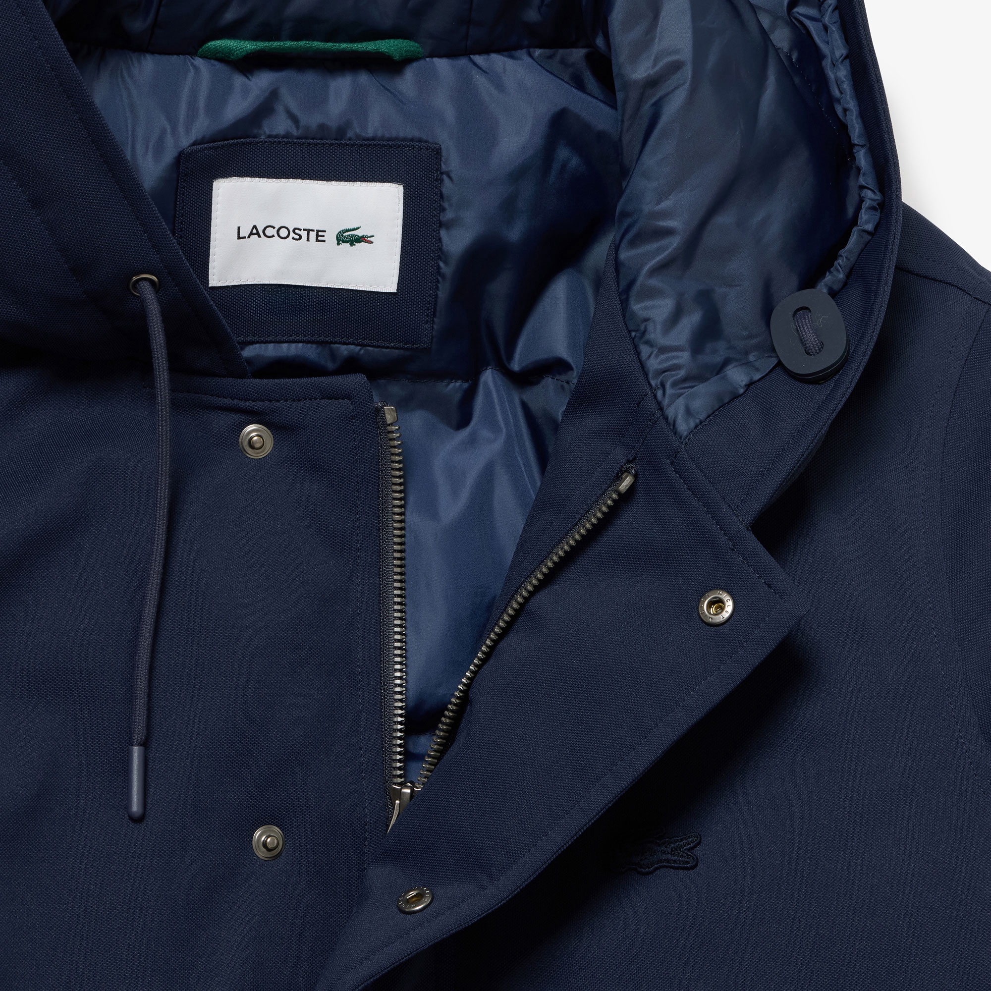 耐水透湿ピケダウンジャケット