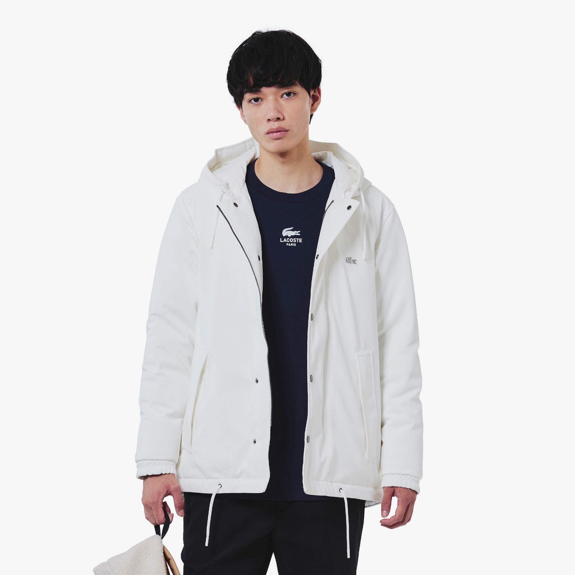 耐水透湿ピケダウンジャケット