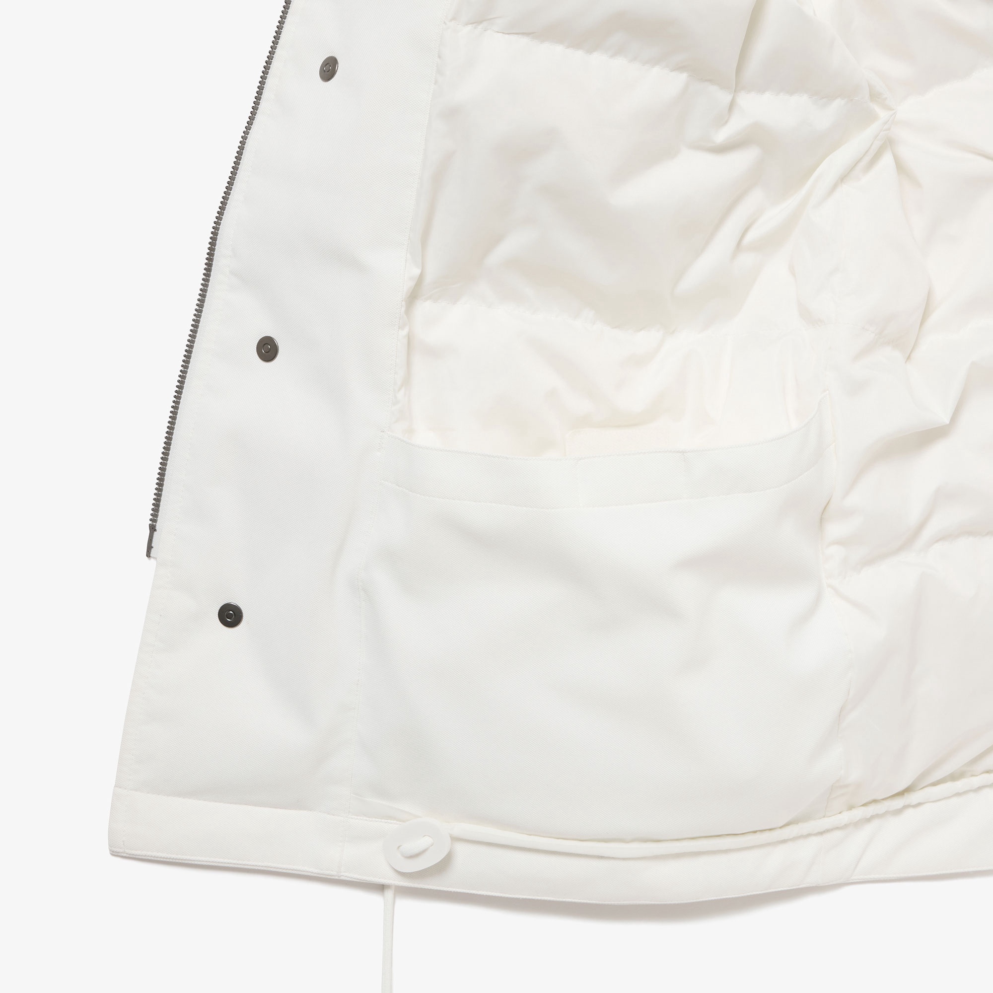 耐水透湿ピケダウンジャケット