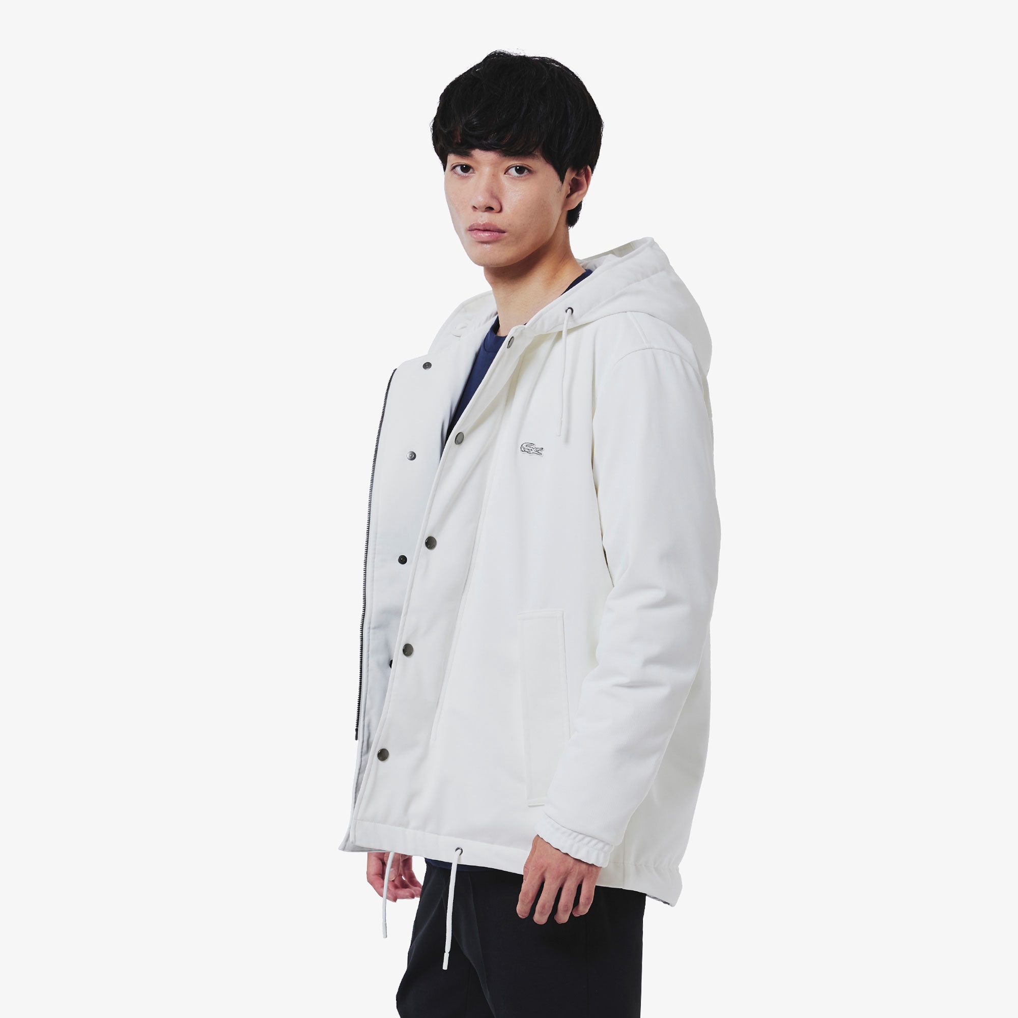 耐水透湿ピケダウンジャケット